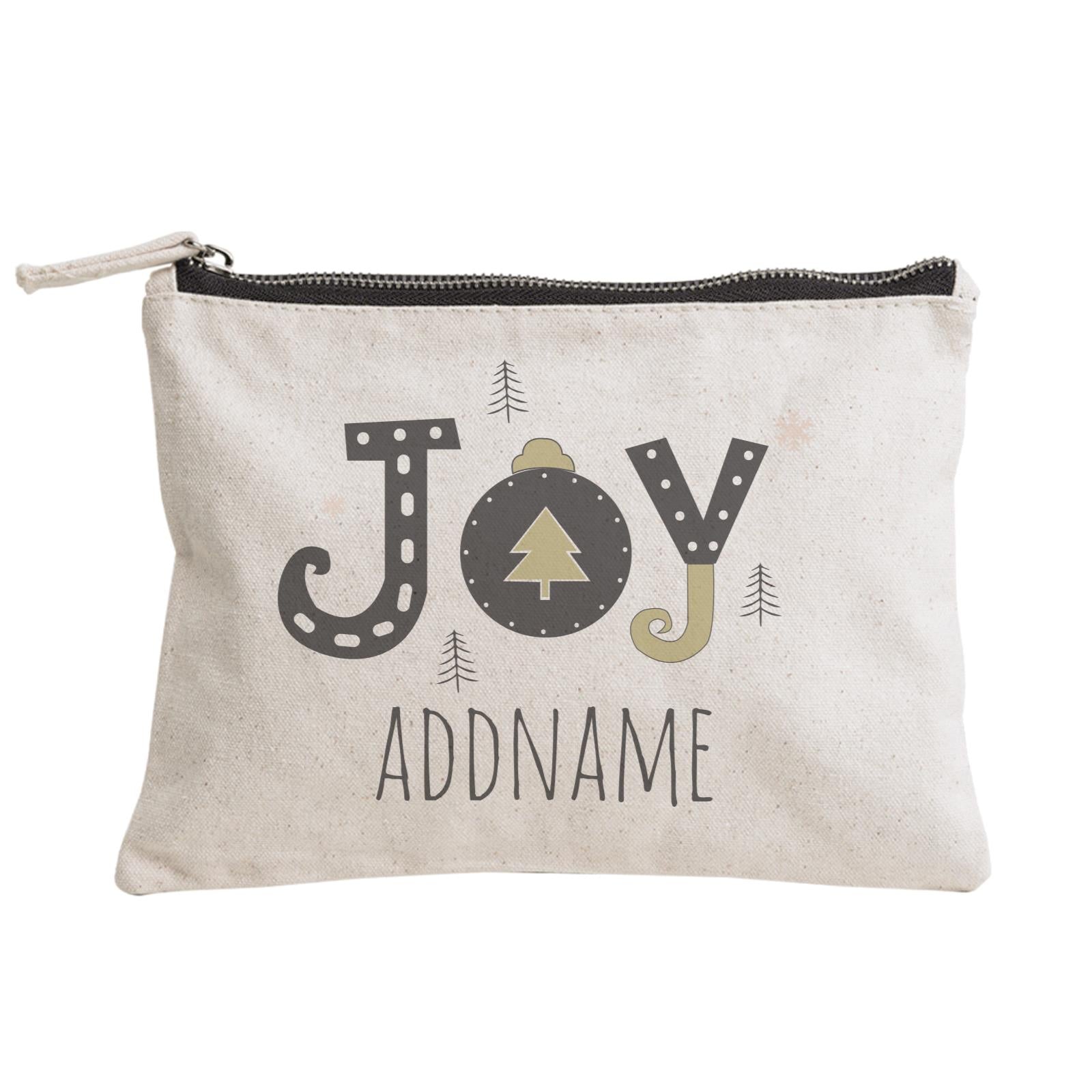 Christmas Series Joy Zipper Pouch