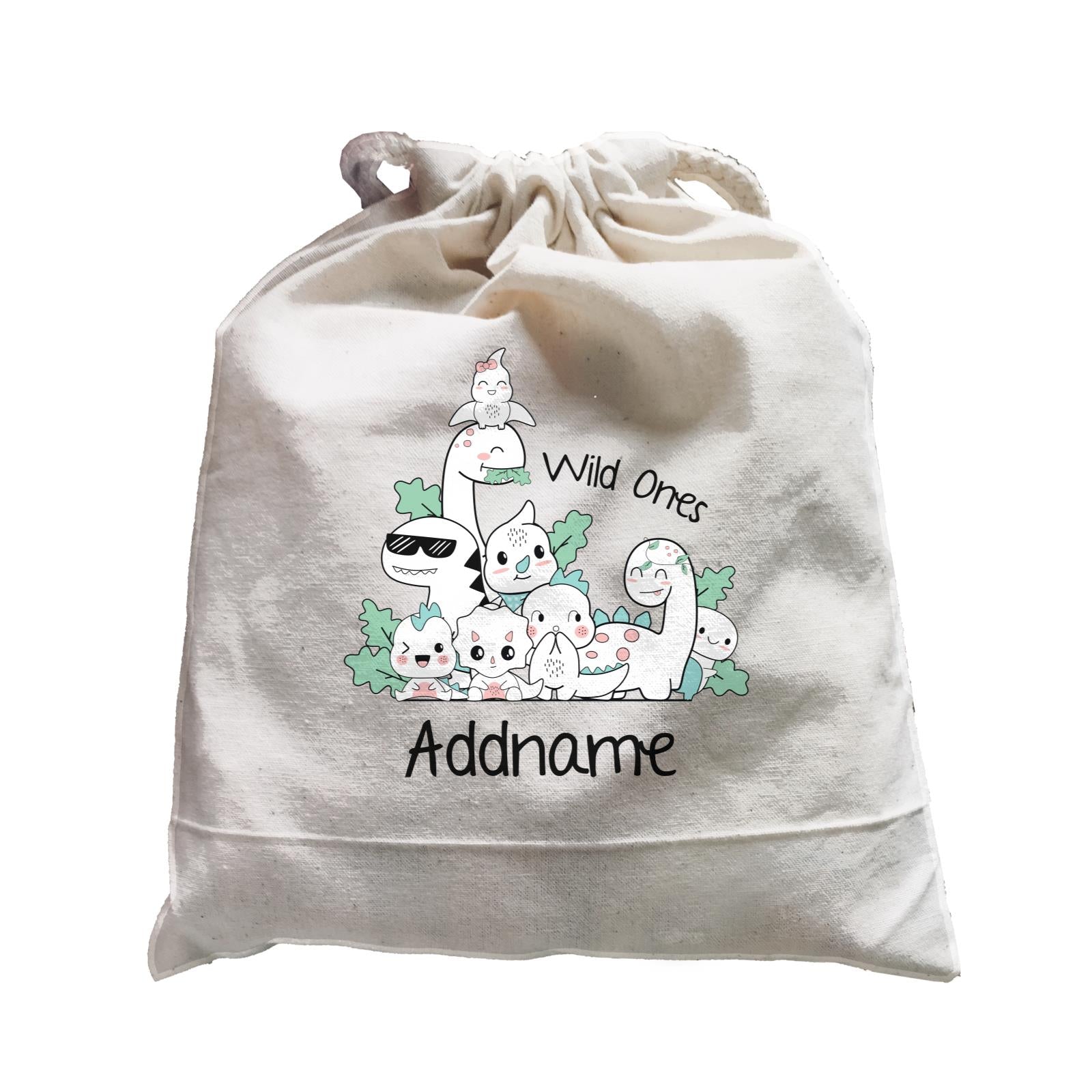 Cute Animals And Friends Series Cute Little Dinosaur Wild Ones Addname Satchel