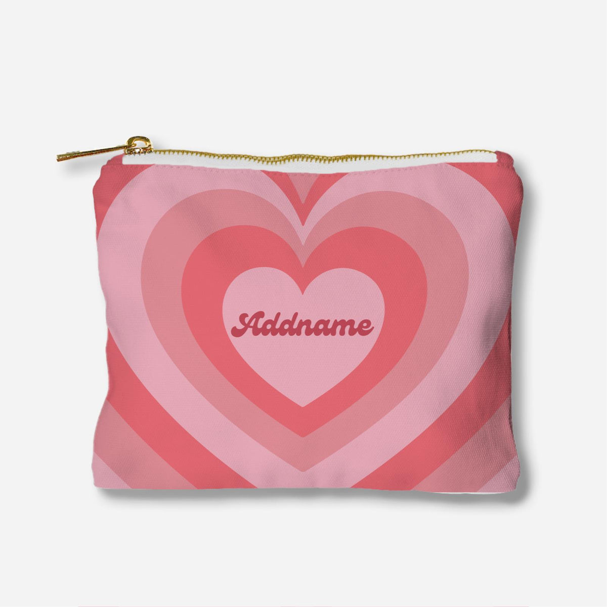 Affection Series Full Print Zipper Pouch - Blossom