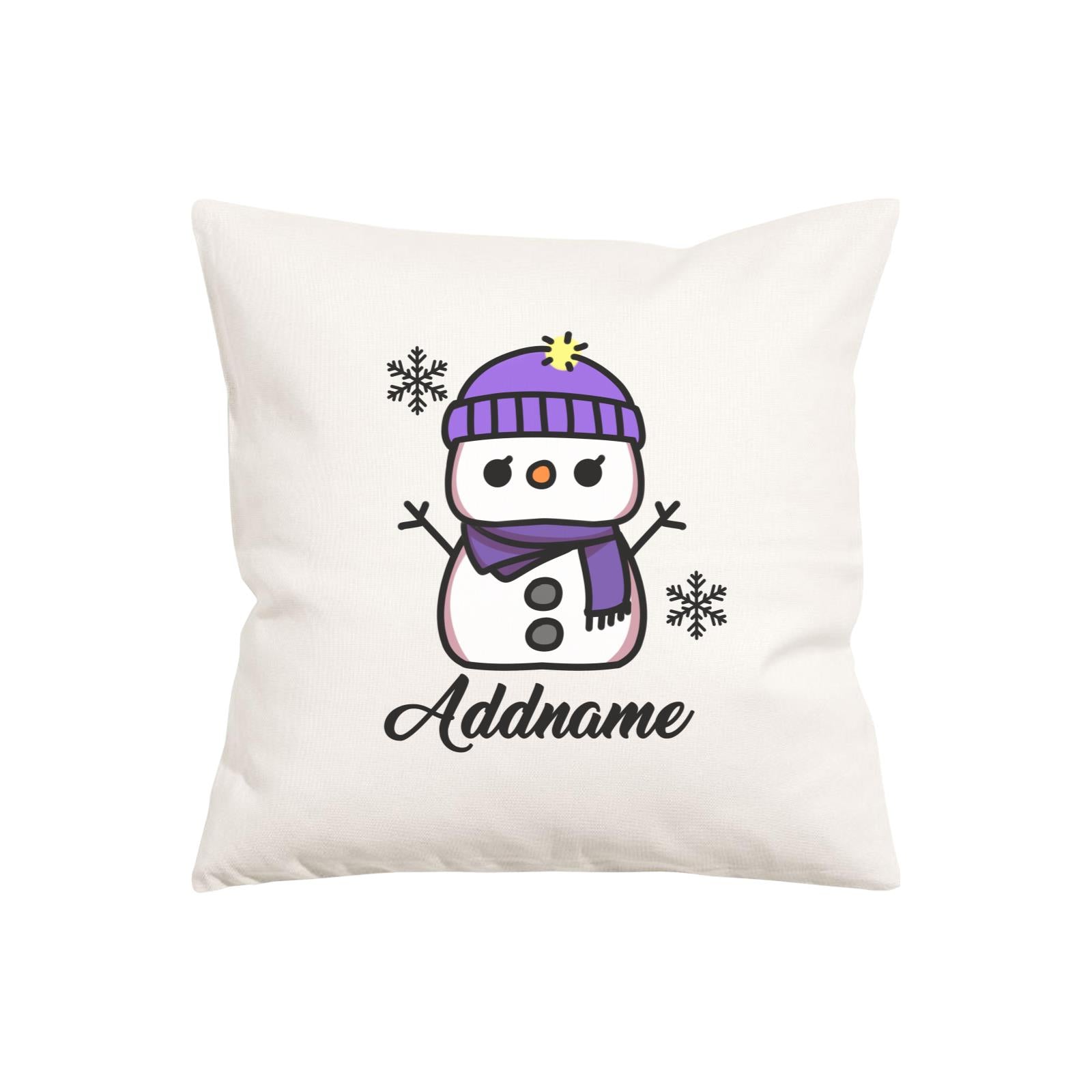 Xmas Mama Snowman Pillow Pillow Cushion