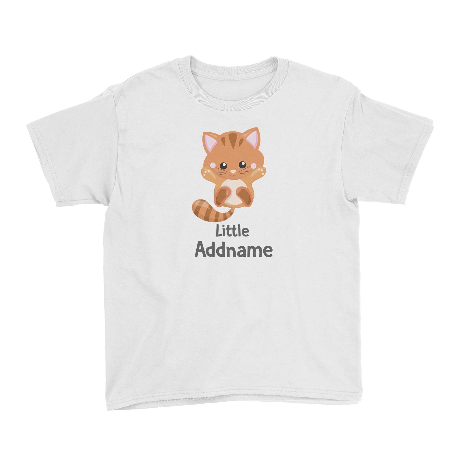 Adorable Cats Orange Cat Little Addname Kid's T-Shirt