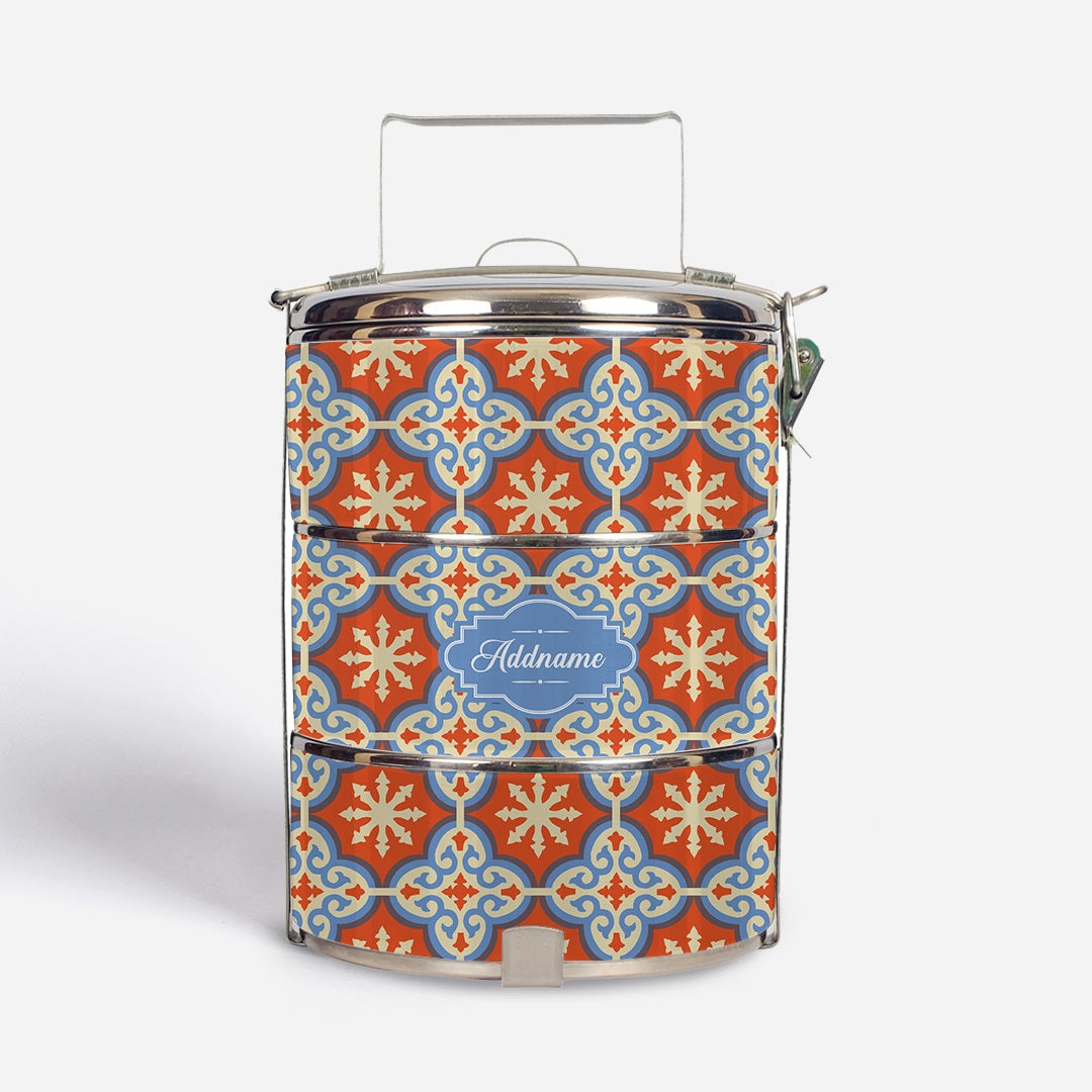 Moroccan Series - Cherqi - Three-Tier Tiffin Carrier