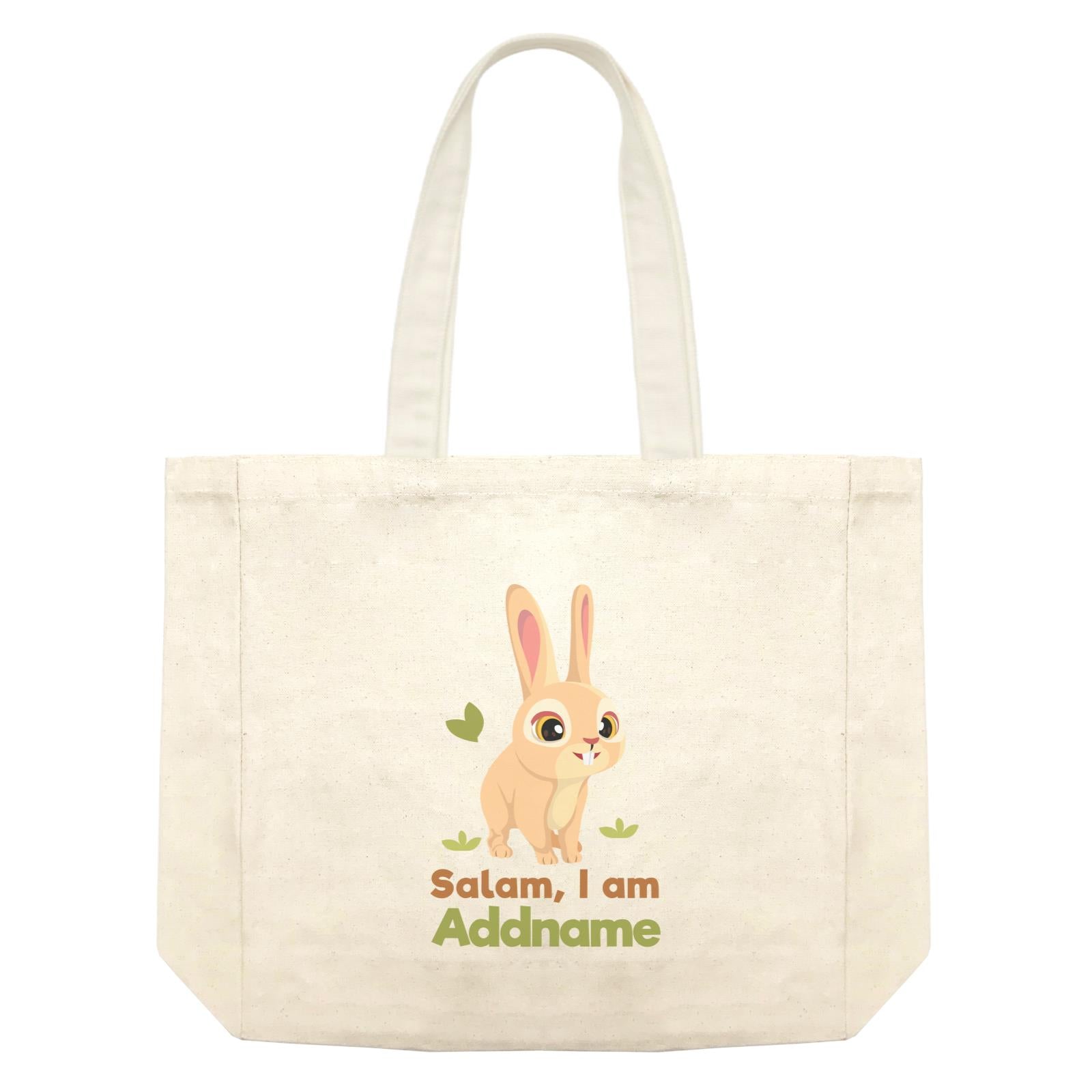 Rabbit Salam I Am Addname Shopping Bag