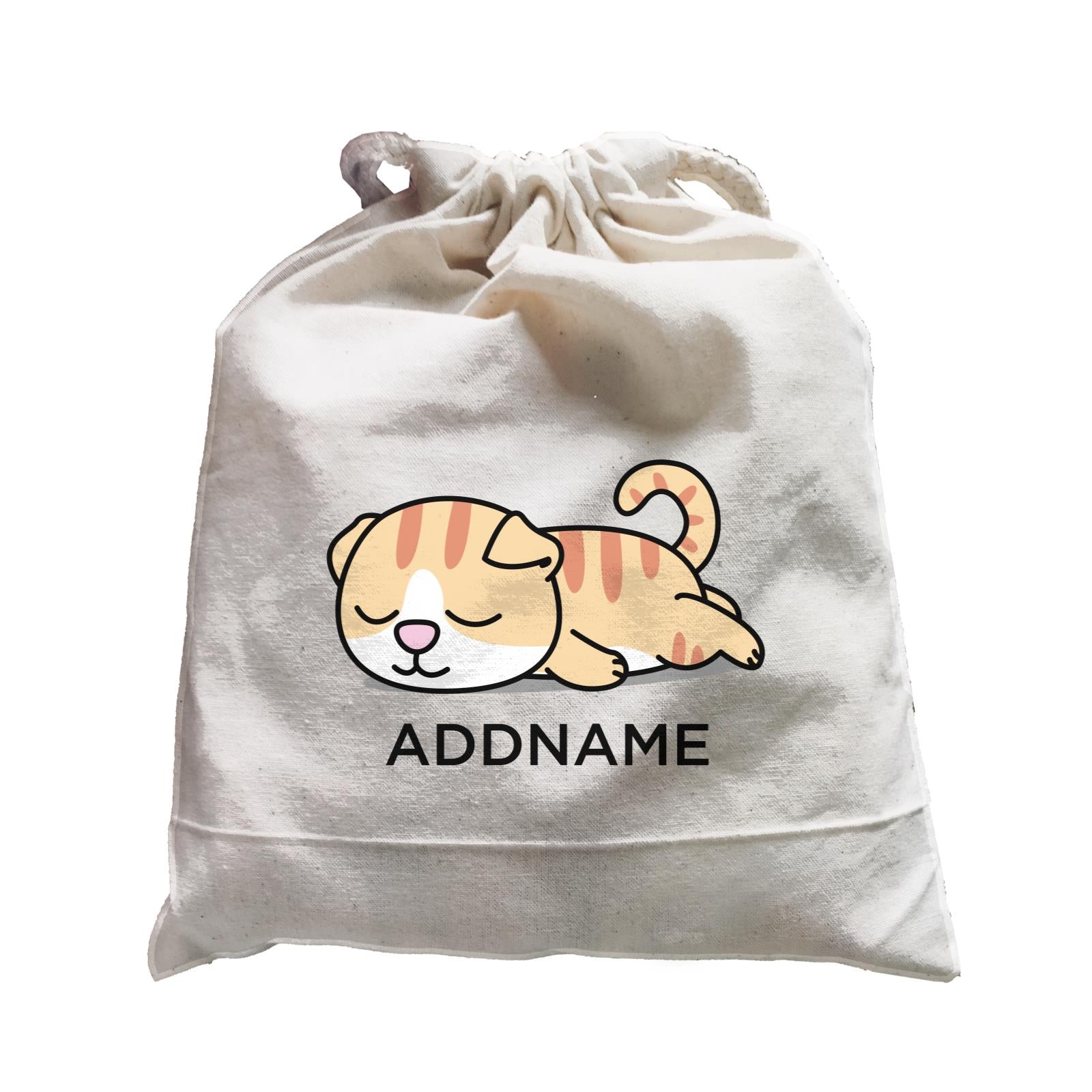 Lazy Cat Addname Satchel