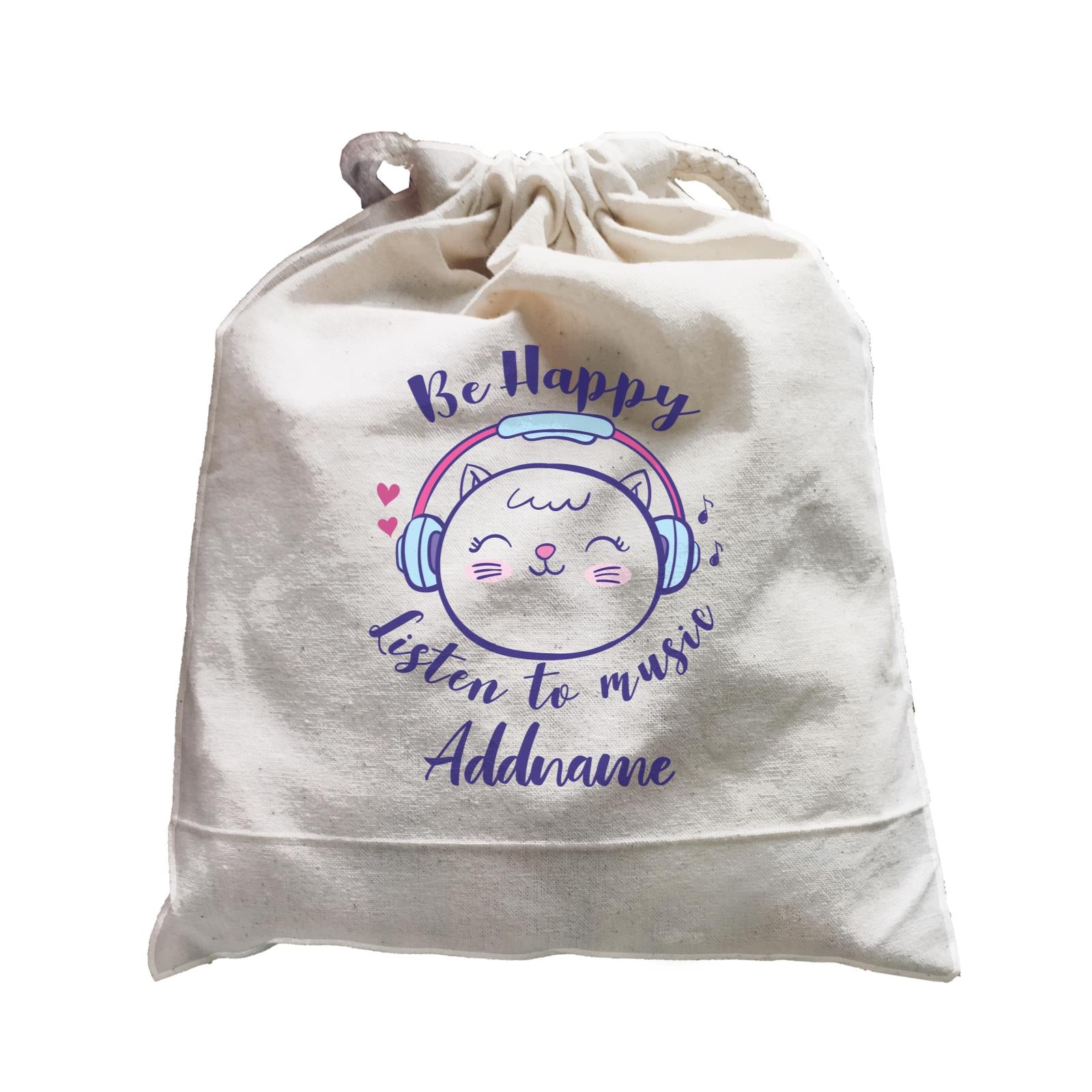 Cool Cute Animals Cats Be Happy Listen To Music Addname Satchel