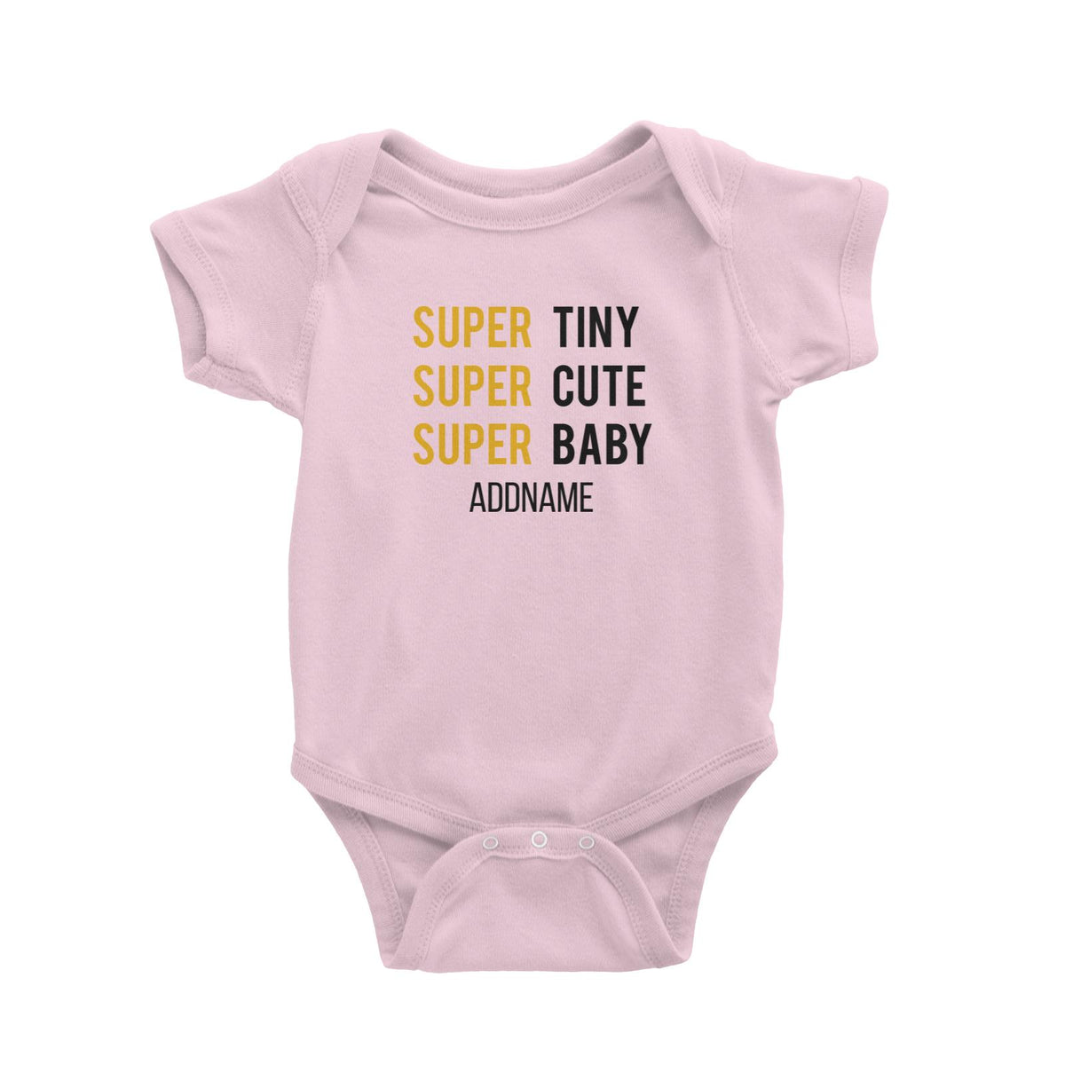 Super Tiny Super Cute Super Baby Baby Romper