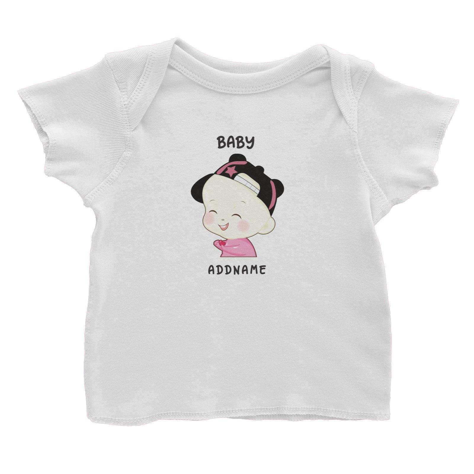 My Lovely Family Series Baby Girl Addname Baby T-Shirt