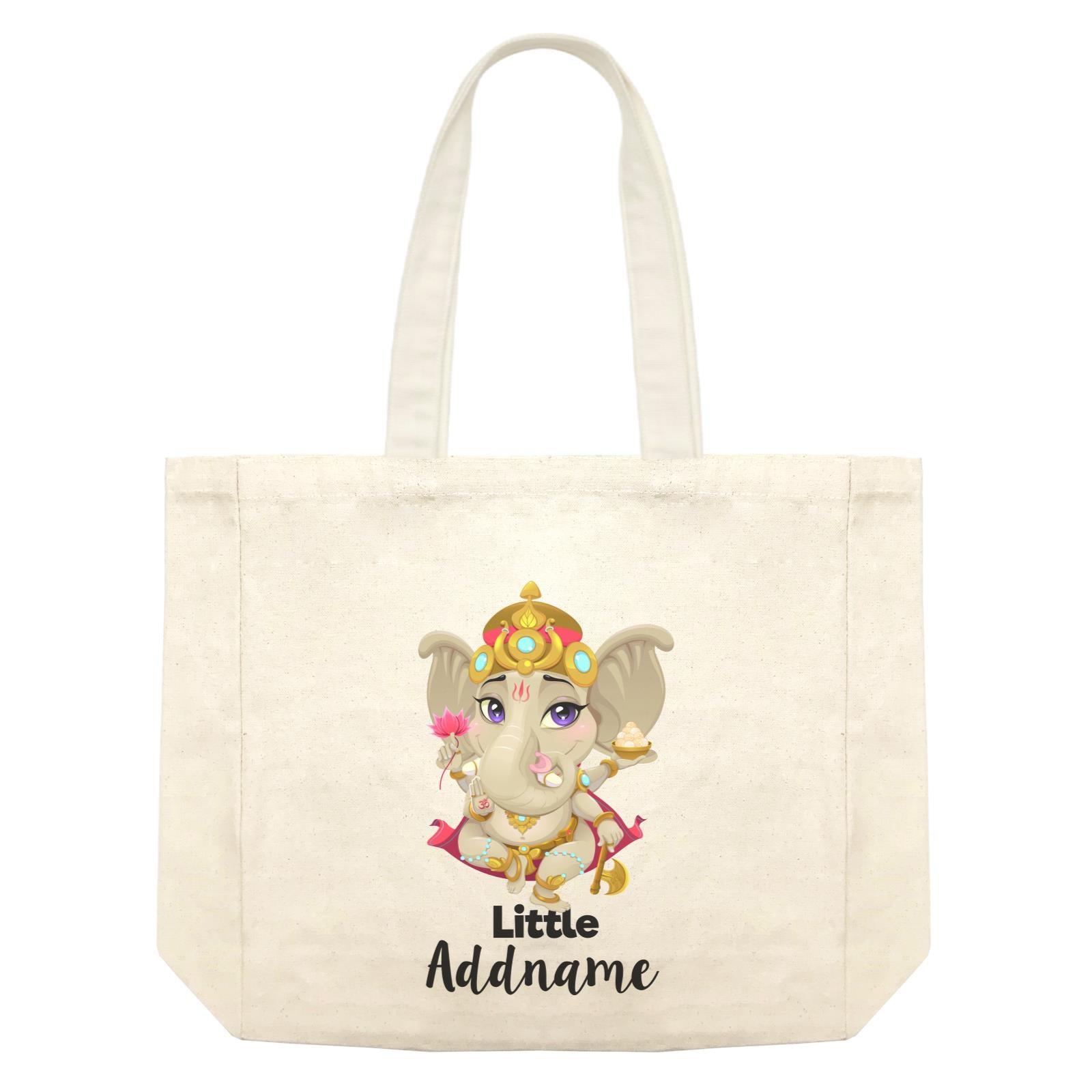 Artistic Ganesha Little Addname Shopping Bag