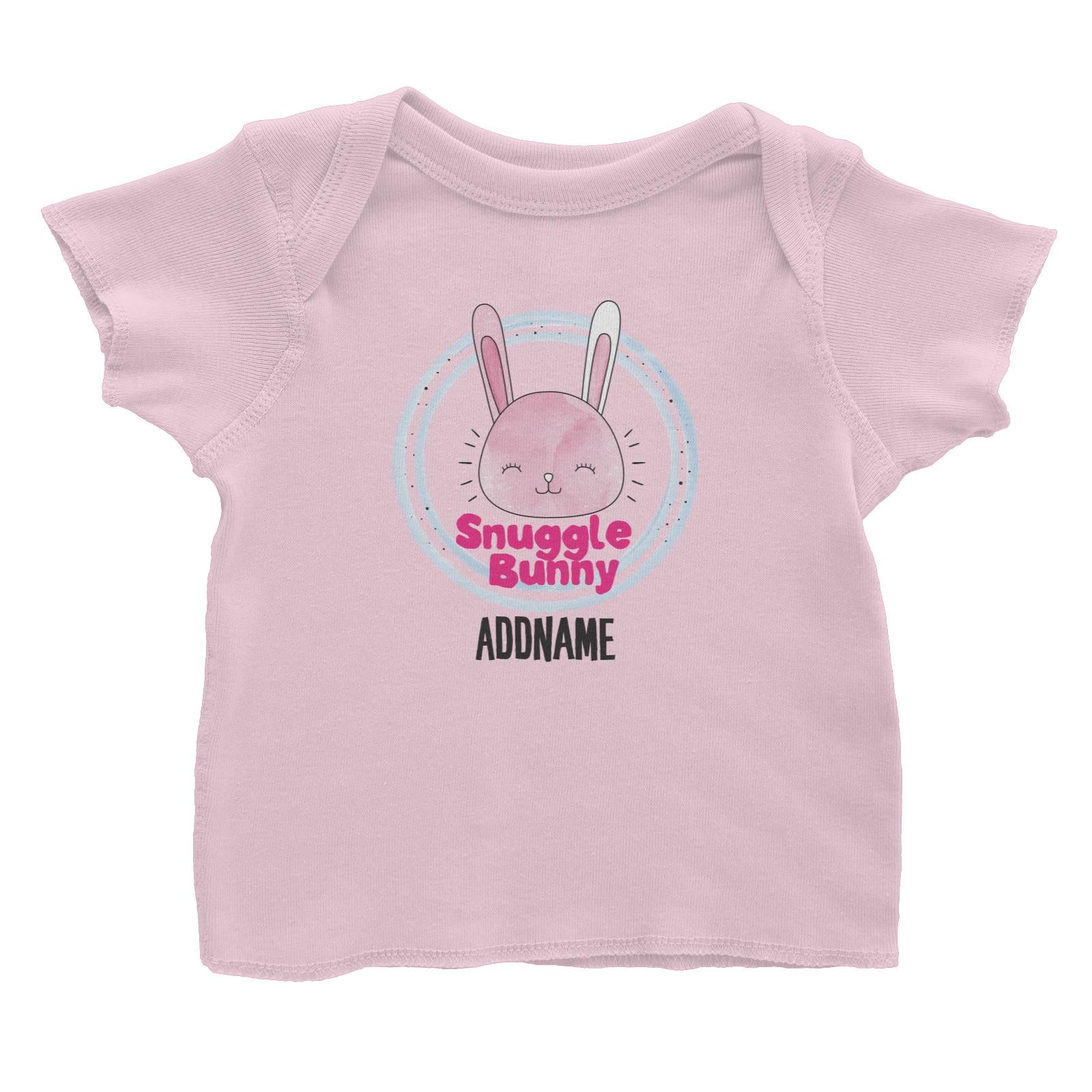 Cool Vibrant Series Snuggle Bunny Addname Baby T-Shirt