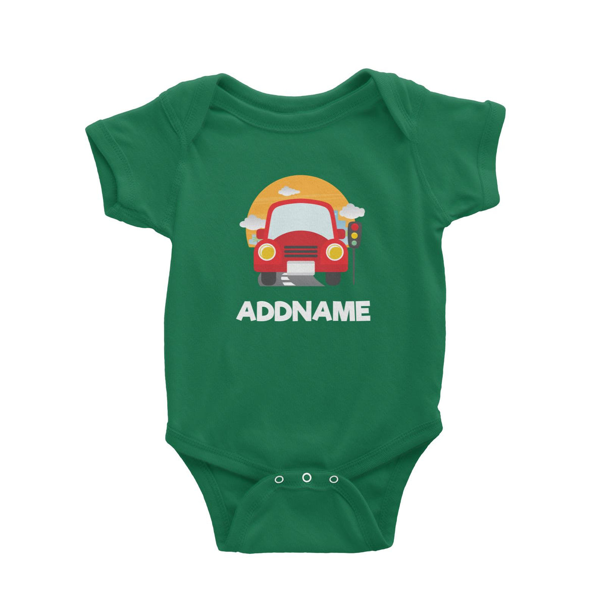 Cute Cars  Baby Romper