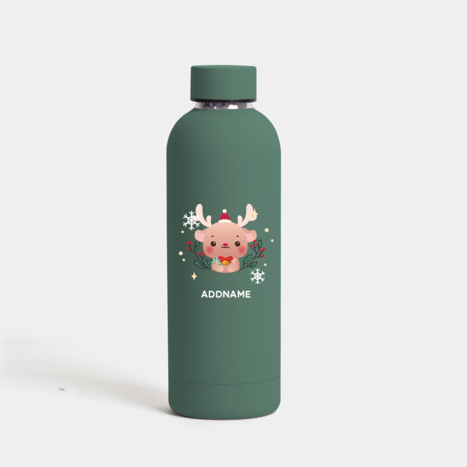 Christmas Cute Animal Series Mizu -  Reindeer Green