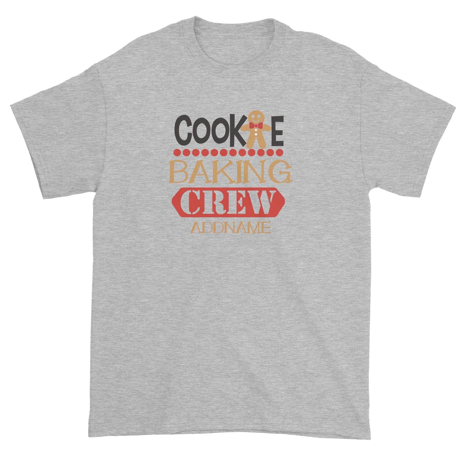 Xmas Cookie Baking Crew Unisex T-Shirt