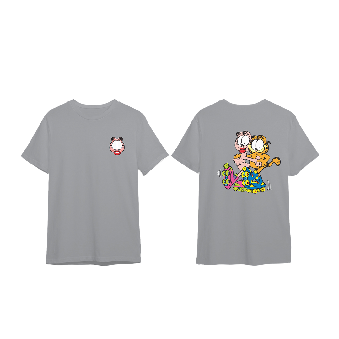 Garfield - Garfield & Arlene's Roller Skating Date Unisex T-shirt