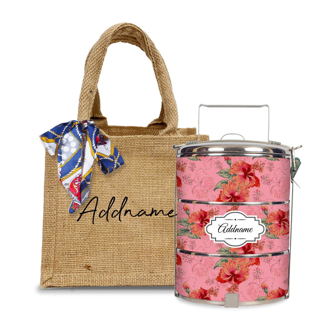 Hibiscus Tiffin Carrier