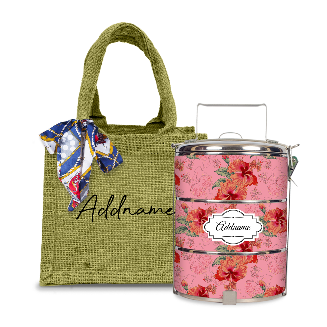 Hibiscus Tiffin Carrier