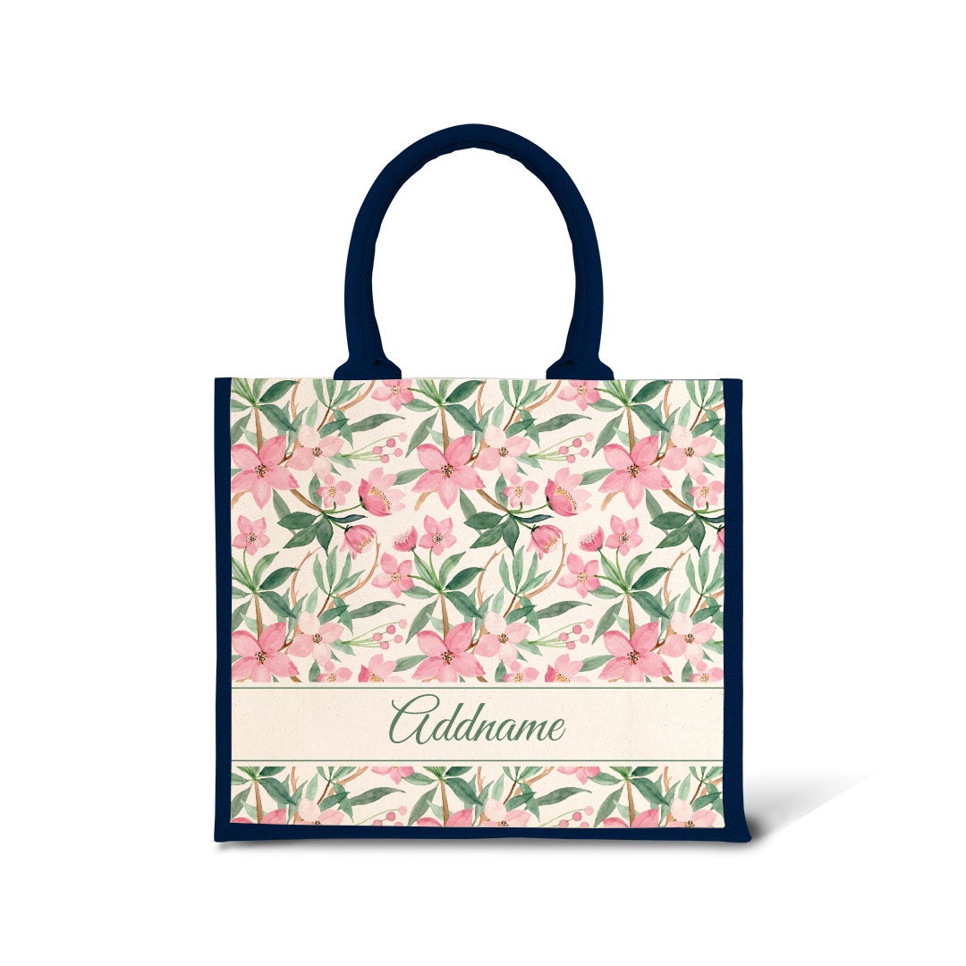 Laura Series - Blossom Jute Bags