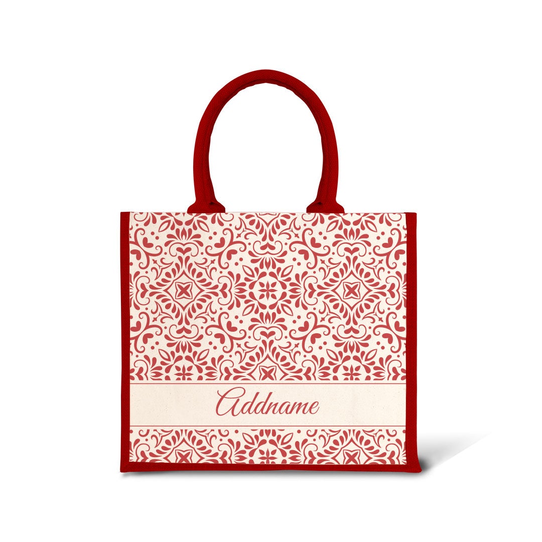 Moroccan Series - Rosette Jute Bags
