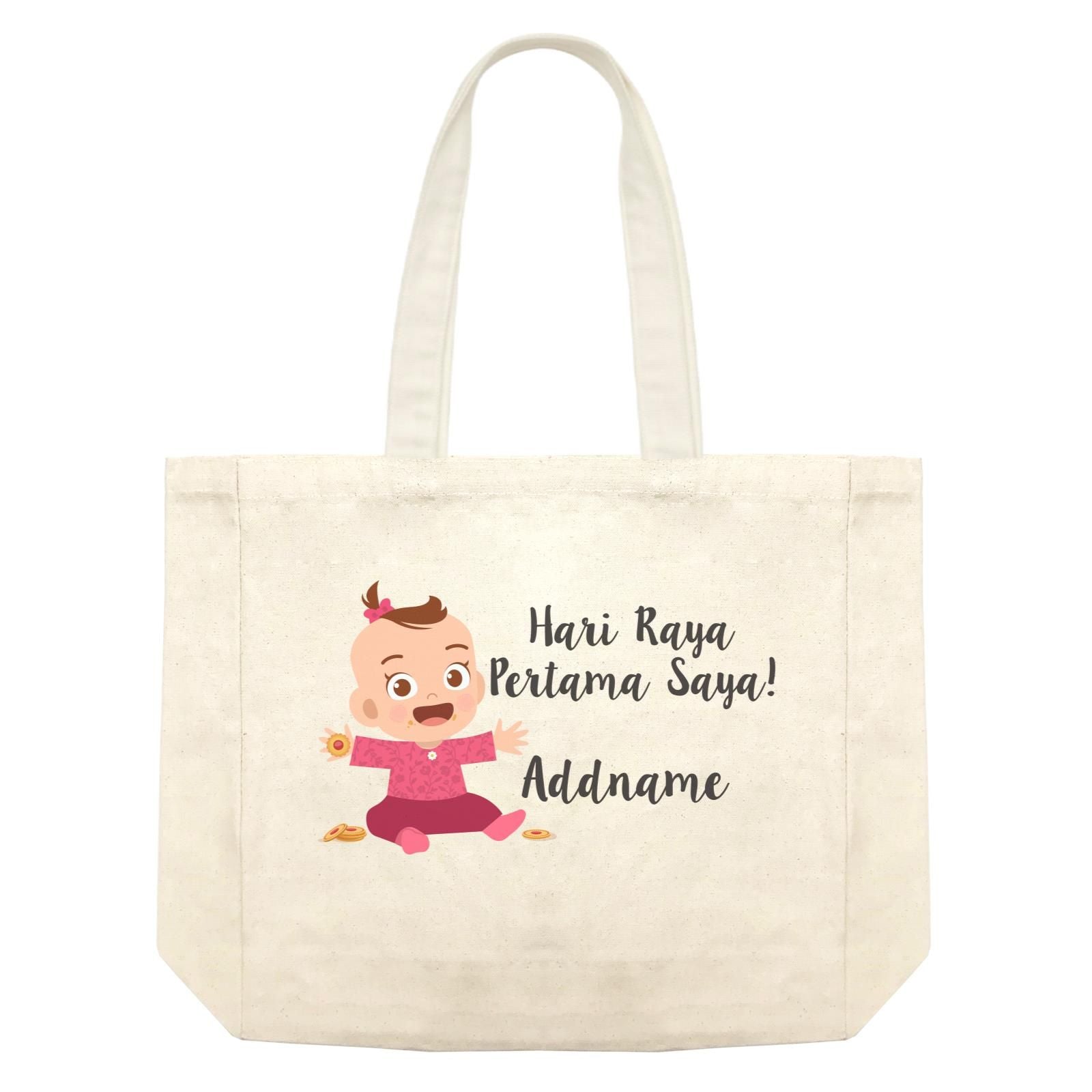 Hari Raya Pertama Saya Baby Girl Shopping Bag