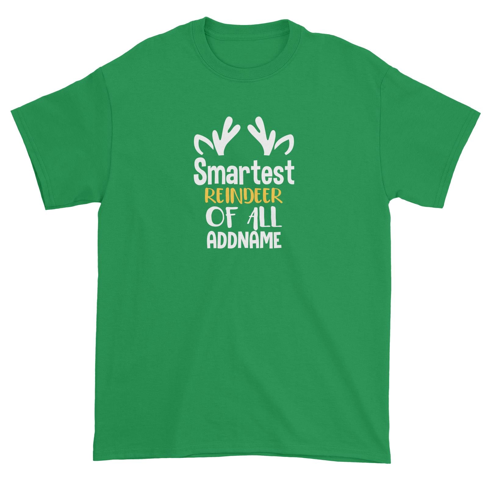 Xmas Smartest Reindeer of All Unisex T-Shirt
