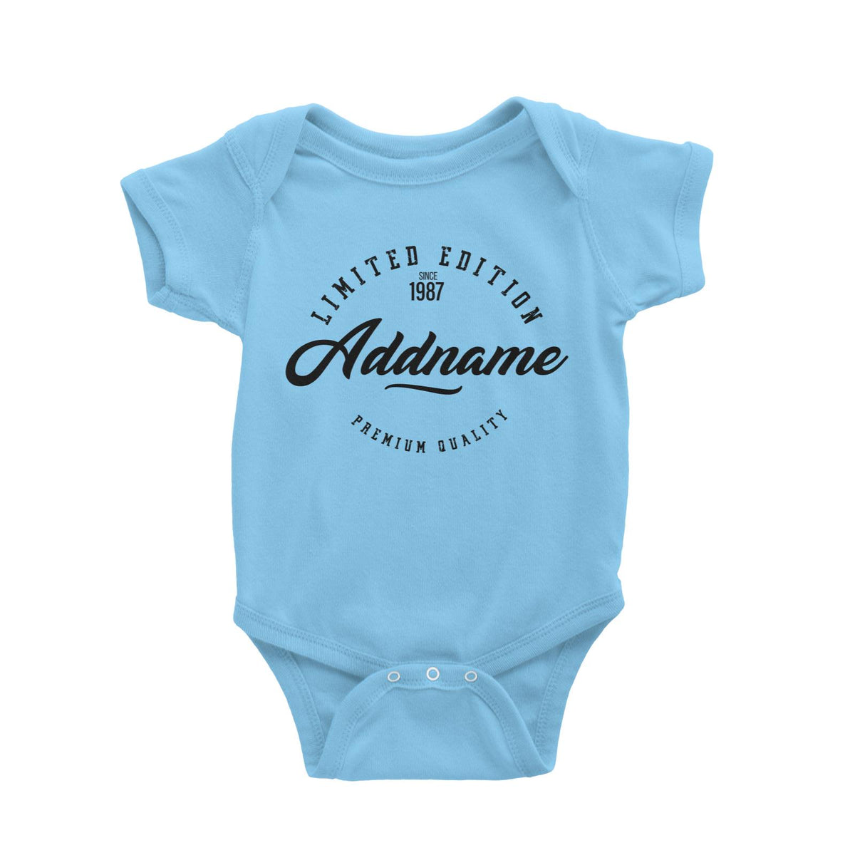 Limited Edition Since Year Personalizable with Name and Year Baby Romper