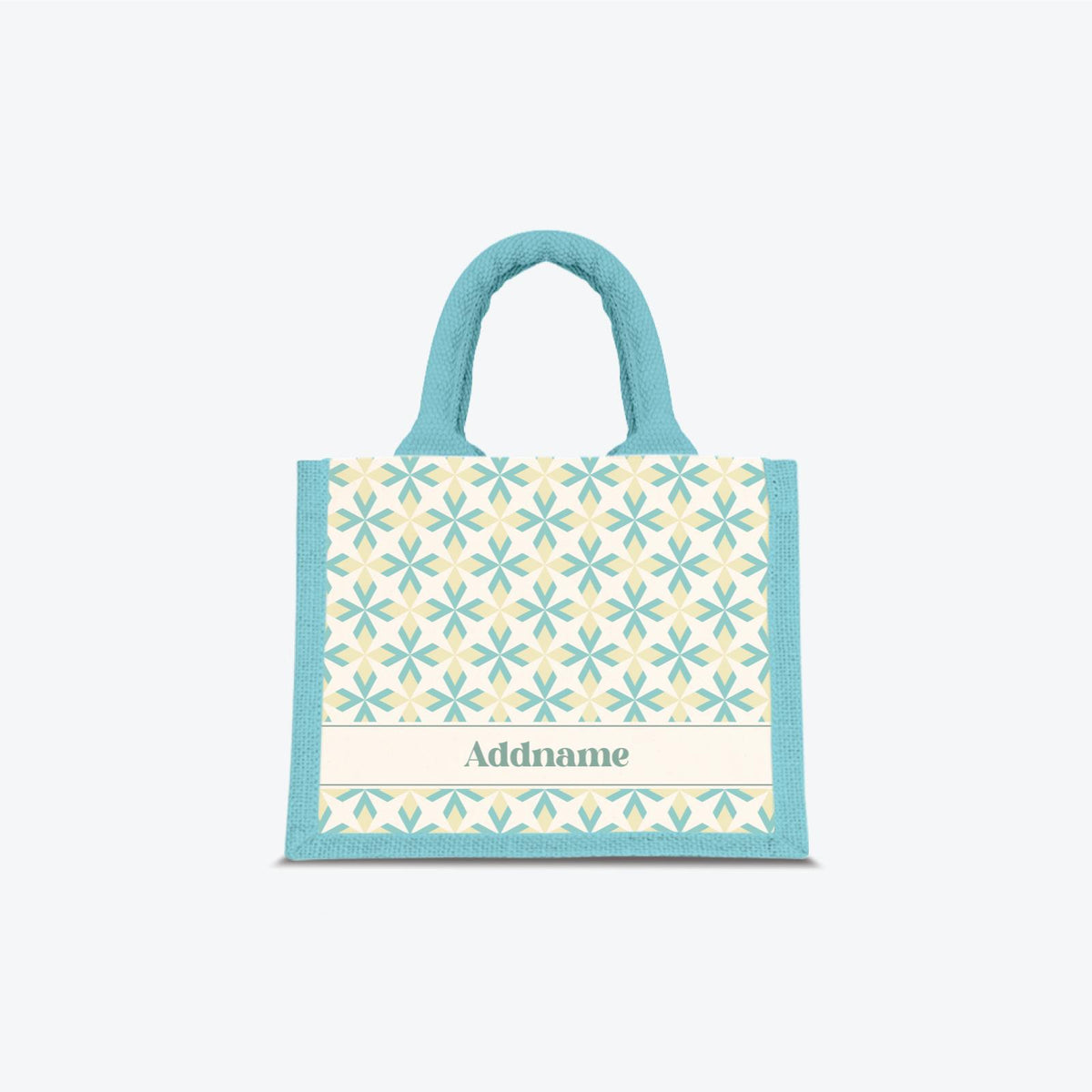 Ixora Series Jute Bag - Teal