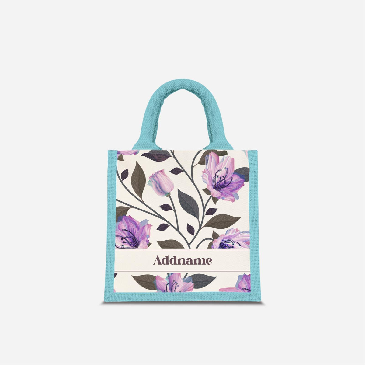 Classic Kesuma Jute Bag - Mystic Purple