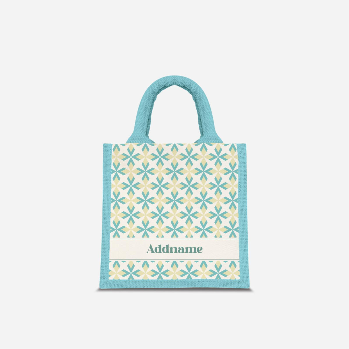 Ixora Series Jute Bag - Teal