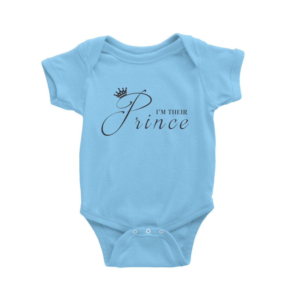 Royal I'm Their Prince (FLASH DEAL) Matching Family Baby Romper