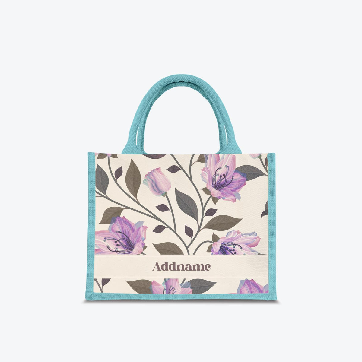 Classic Kesuma Jute Bag - Mystic Purple