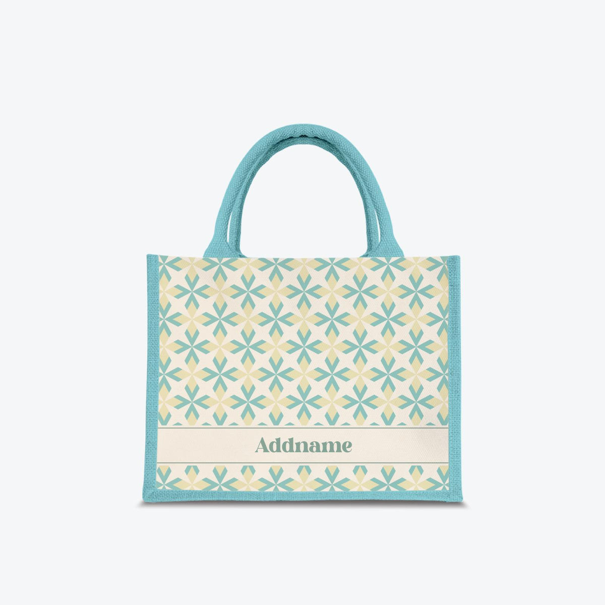 Ixora Series Jute Bag - Teal