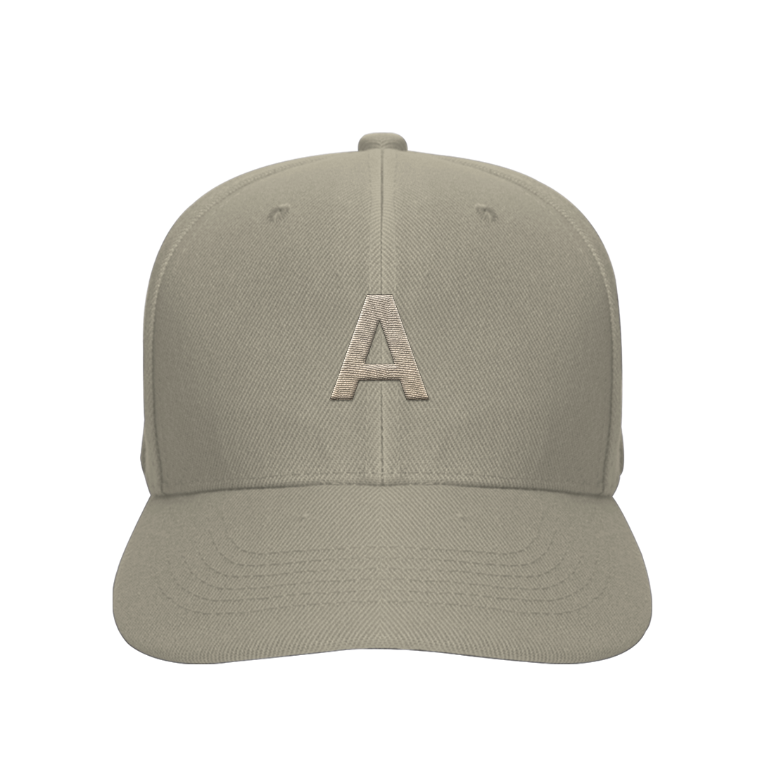 Initial top baseball cap