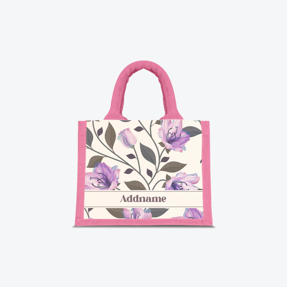 Classic Kesuma Jute Bag - Mystic Purple