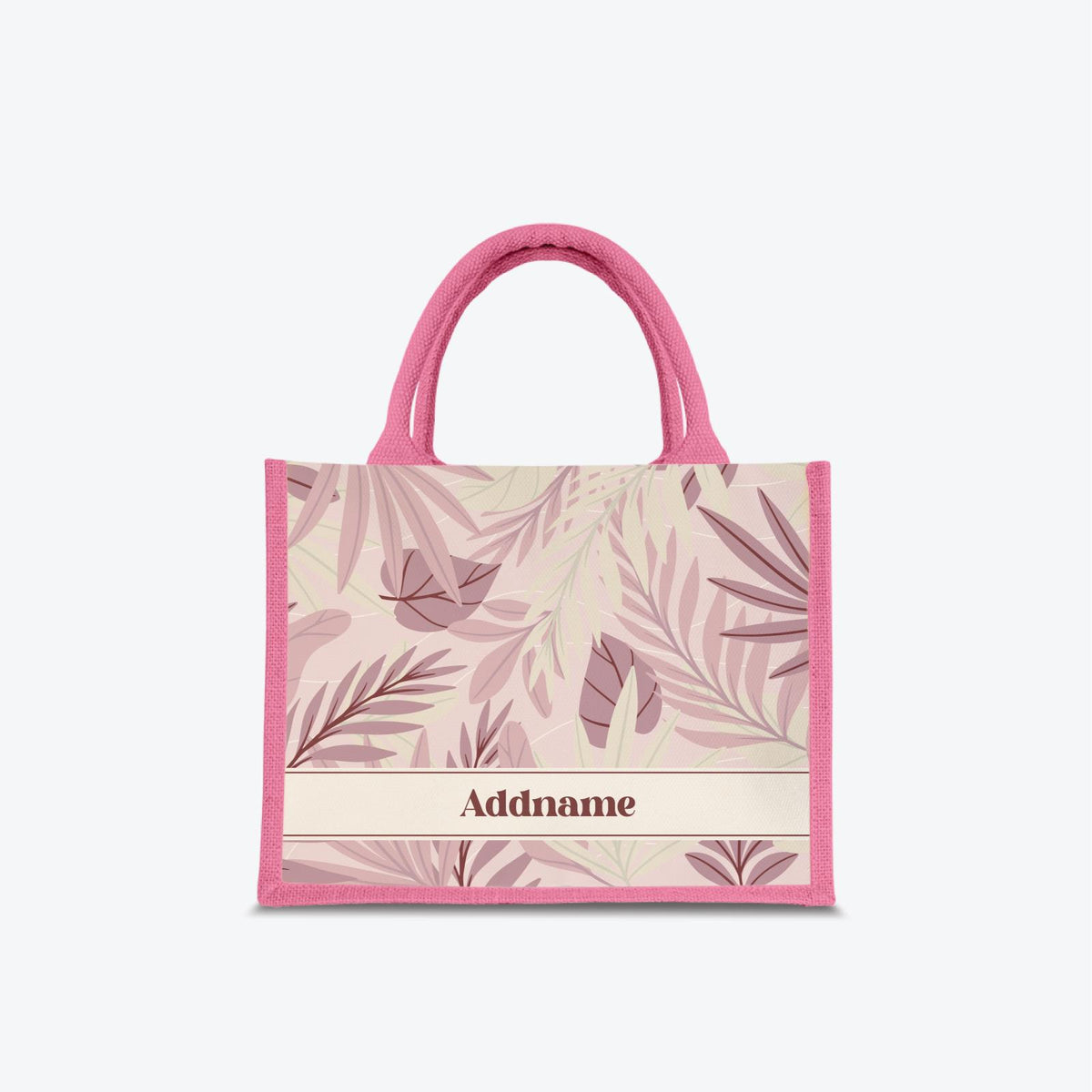 Suasana Series Jute Bag - Ash Pink