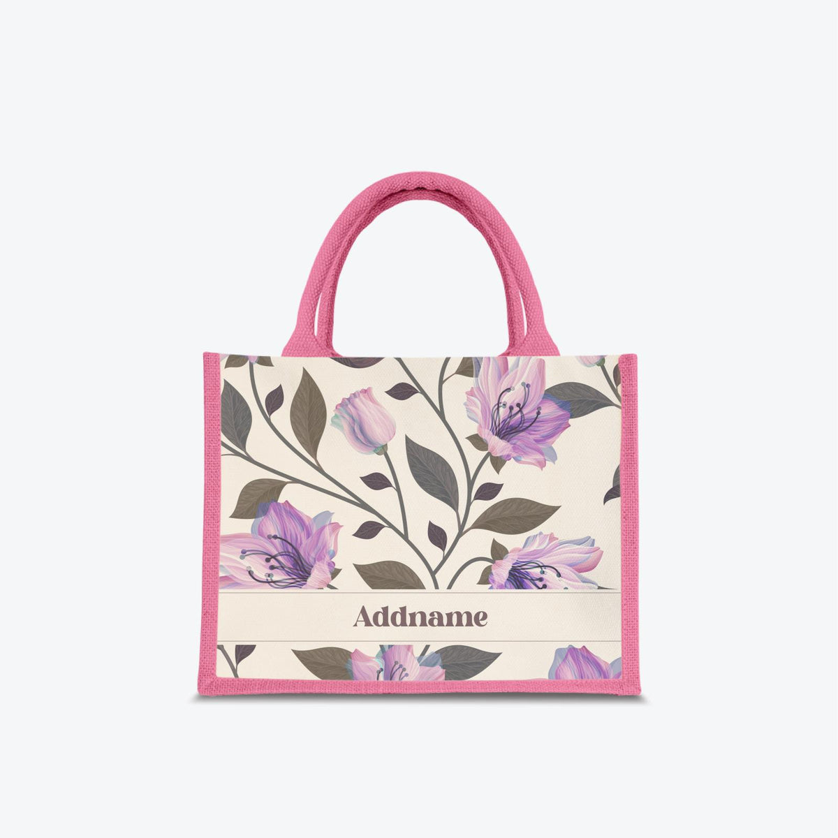 Classic Kesuma Jute Bag - Mystic Purple