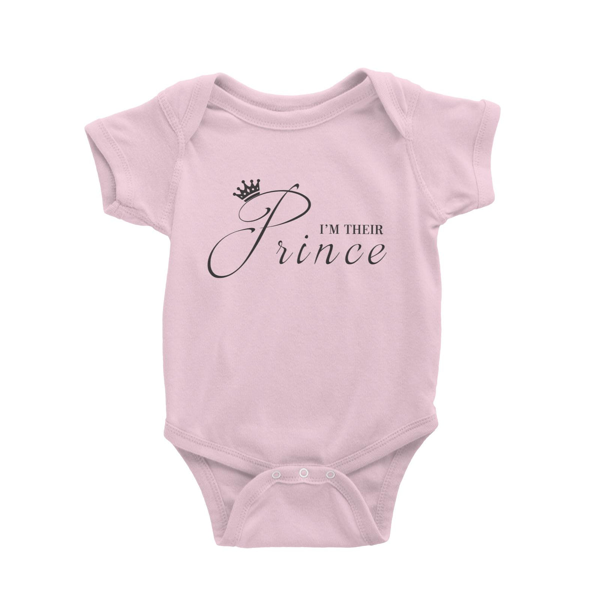 Royal I'm Their Prince (FLASH DEAL) Matching Family Baby Romper