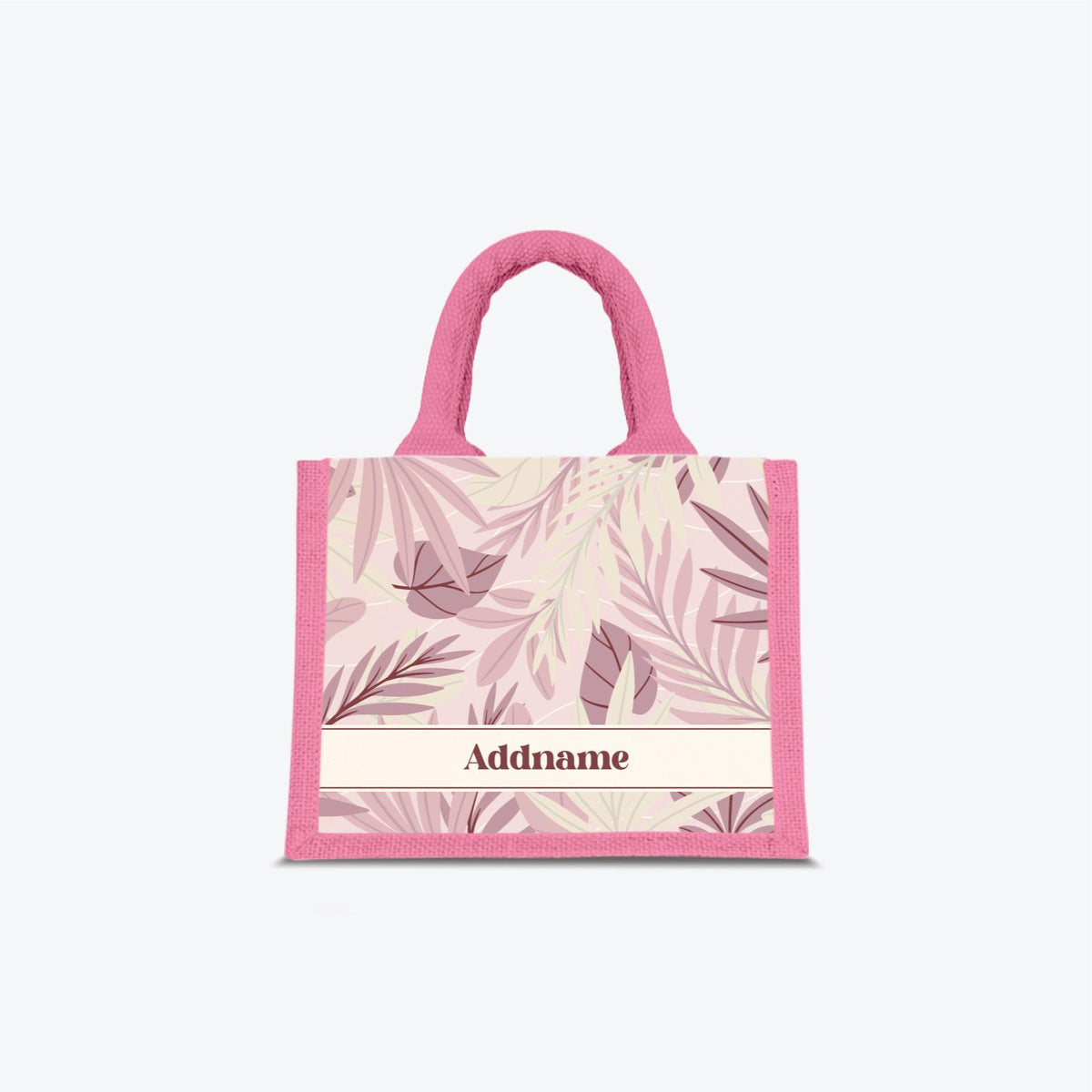 Suasana Series Jute Bag - Ash Pink