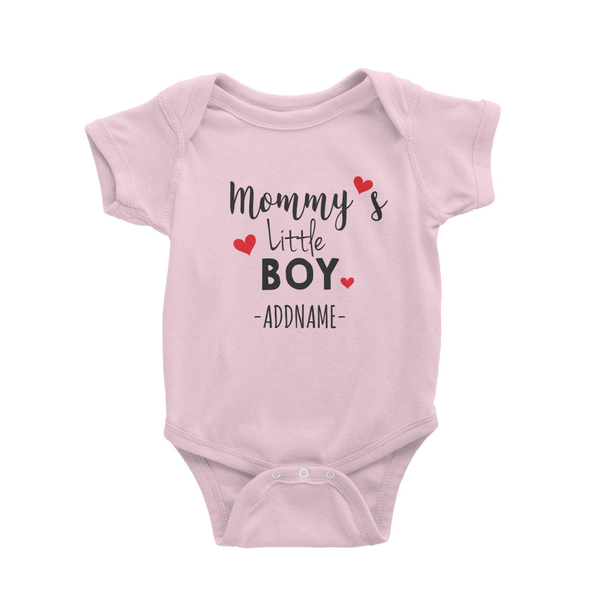 Mommy&#39;s Little Boy Addname Baby Romper Personalizable Designs Basic Newborn
