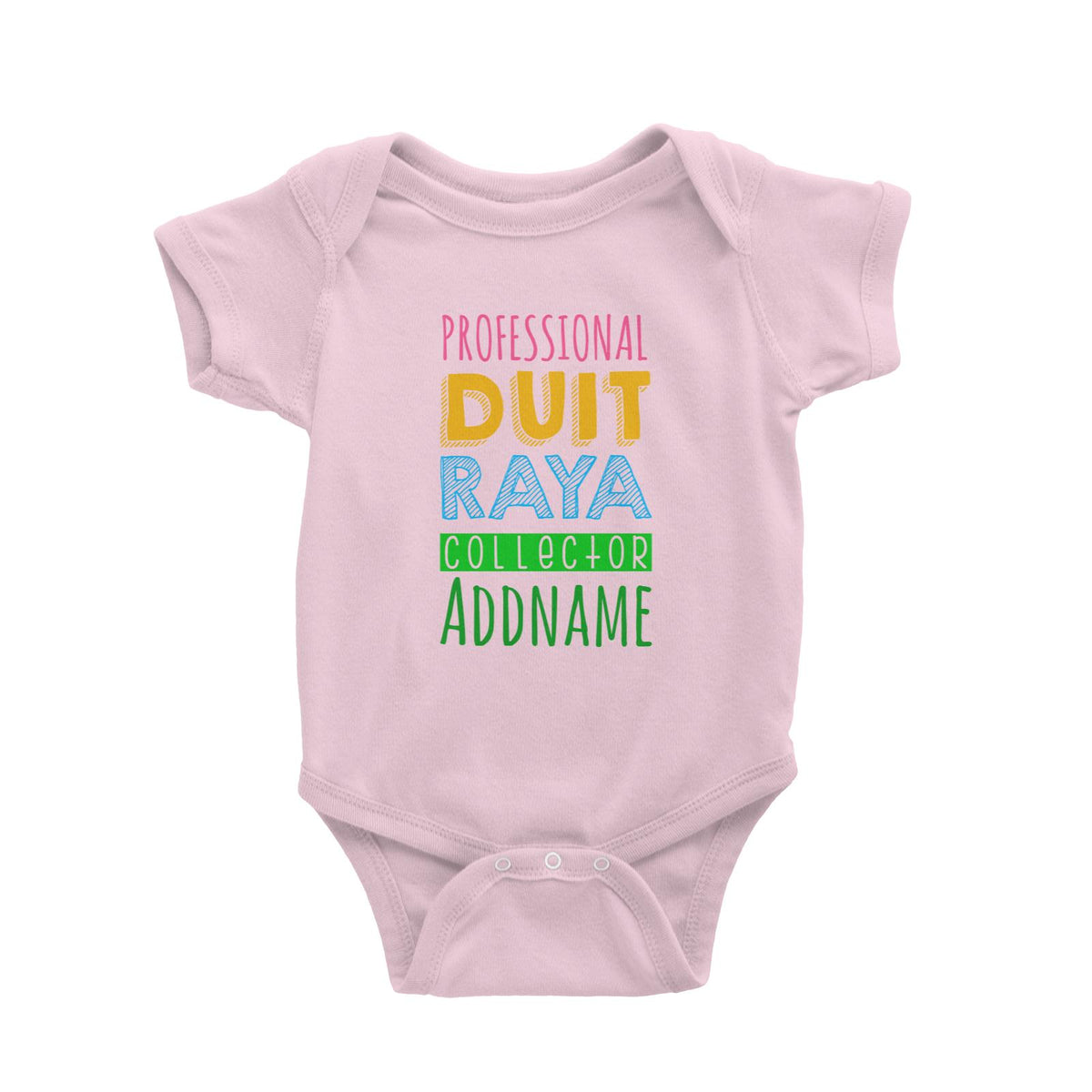 Professional Duit Raya Collector Baby Romper  Personalizable Designs