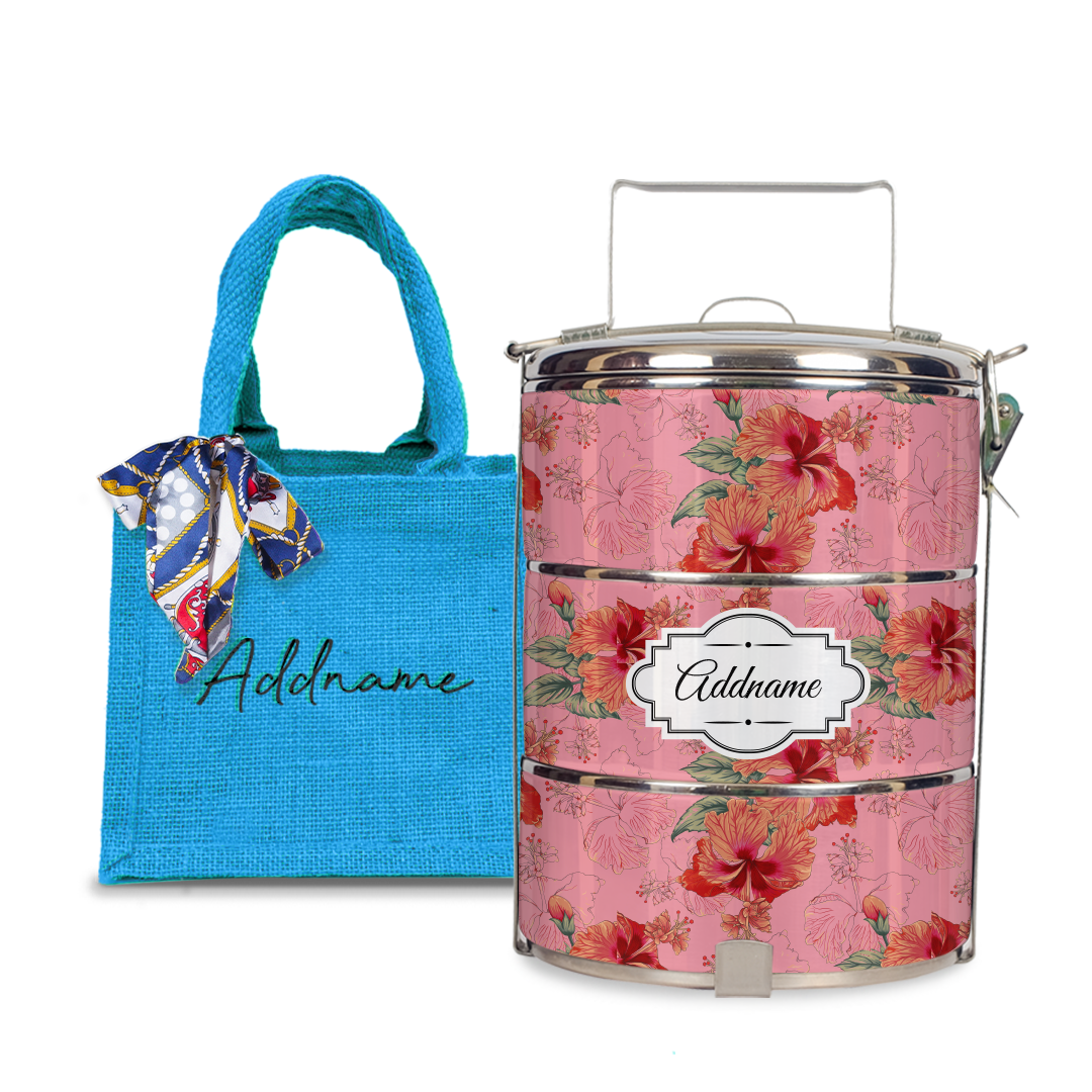 Hibiscus Tiffin Carrier