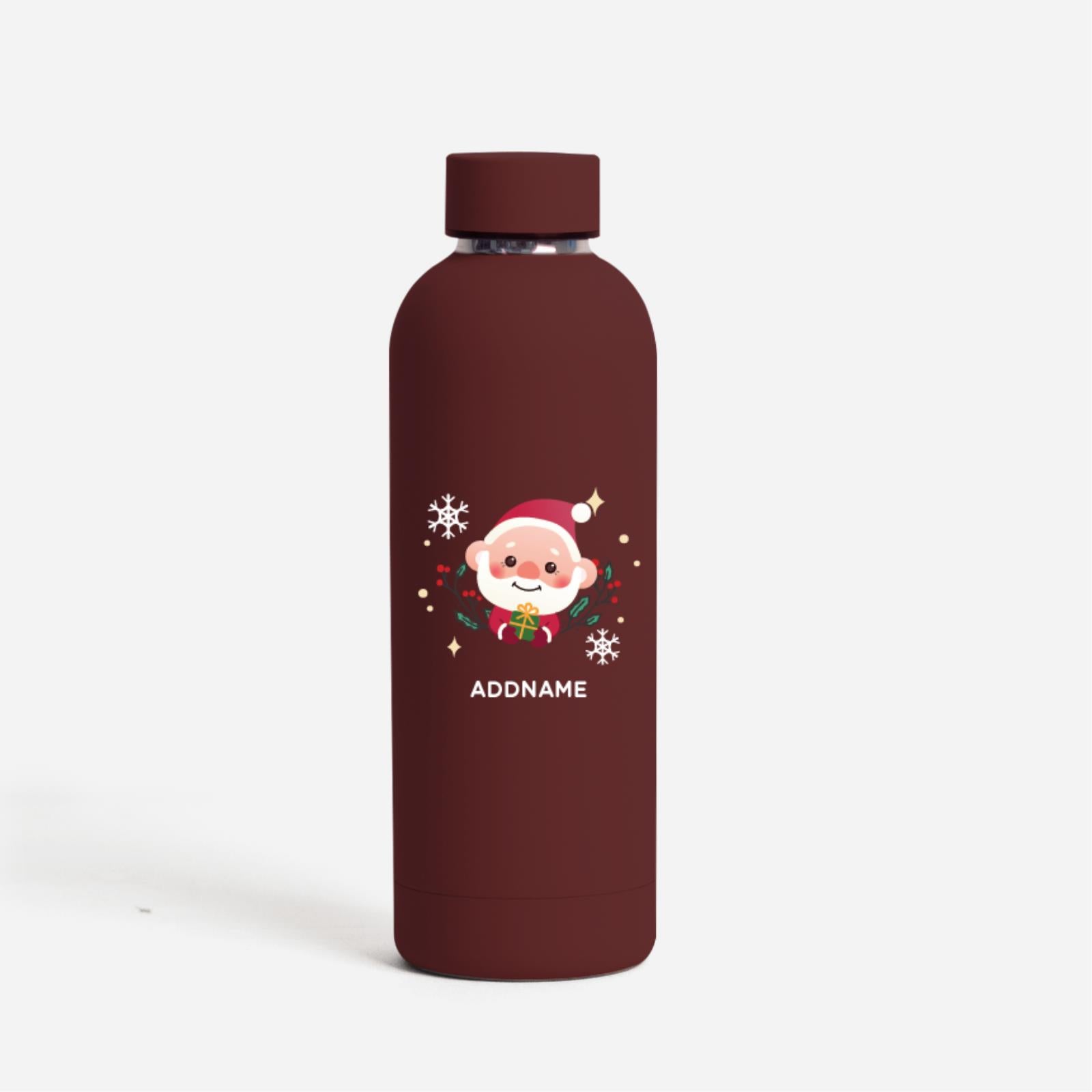 Christmas Cute Animal Series Mizu -  Santa Maroon