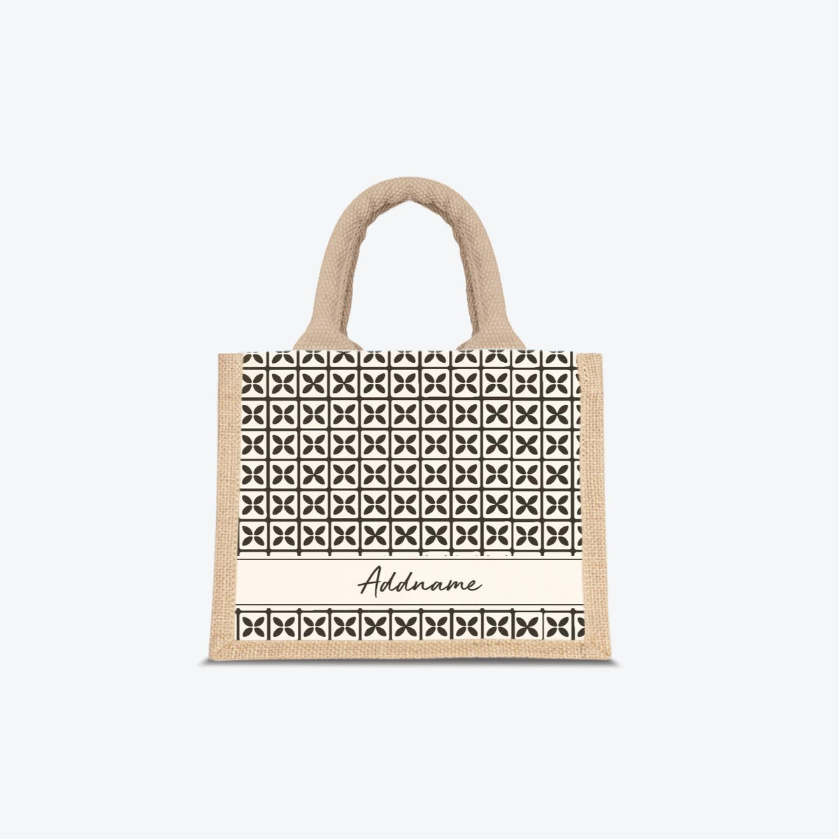 Kedah Rumaysa Jute Bag - Black