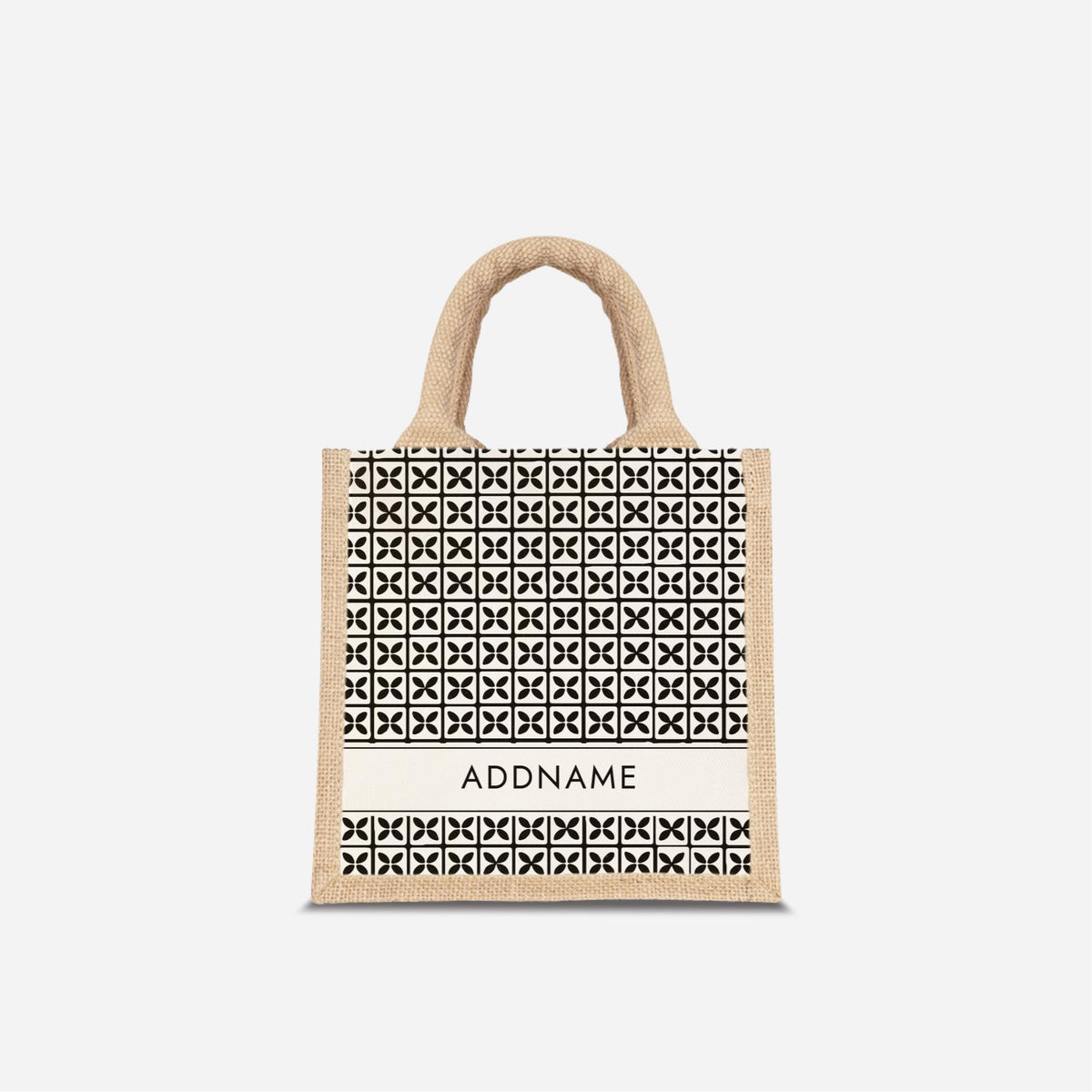 Kedah Rumaysa Jute Bag - Black