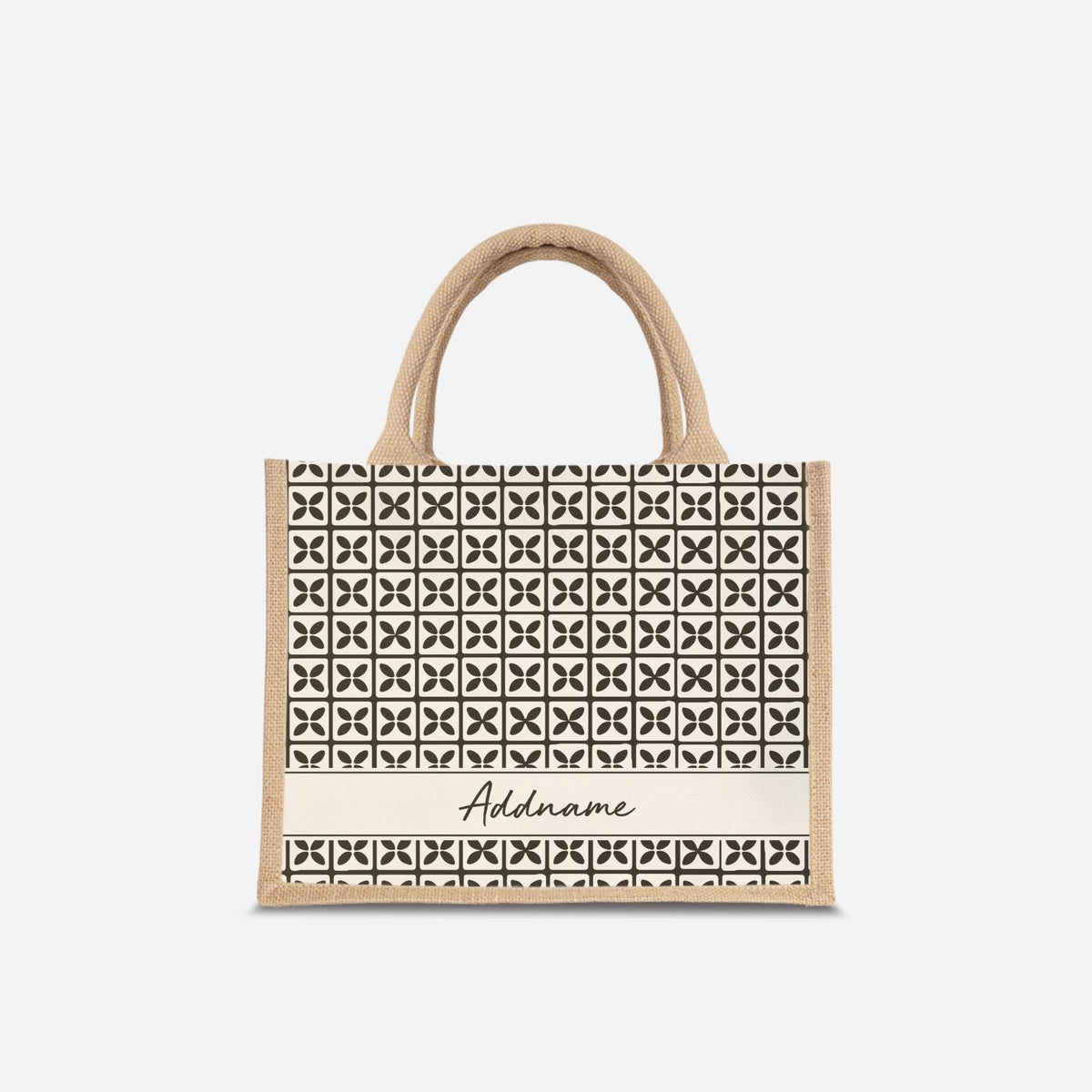 Kedah Rumaysa Jute Bag - Black