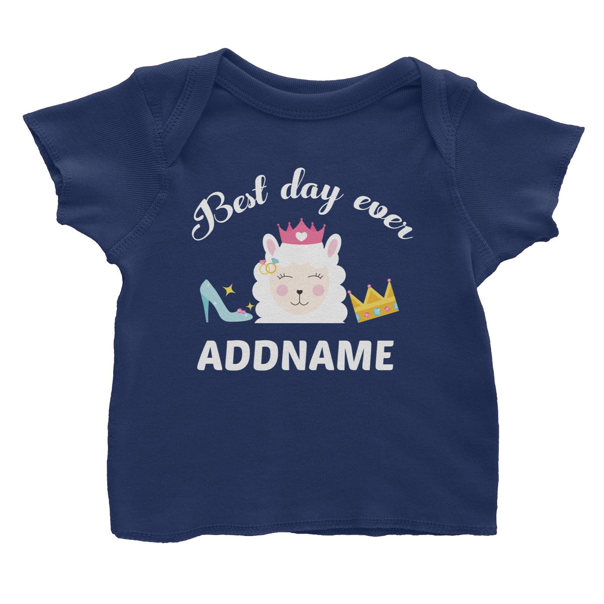 Best Day Ever Addname Baby T-Shirt