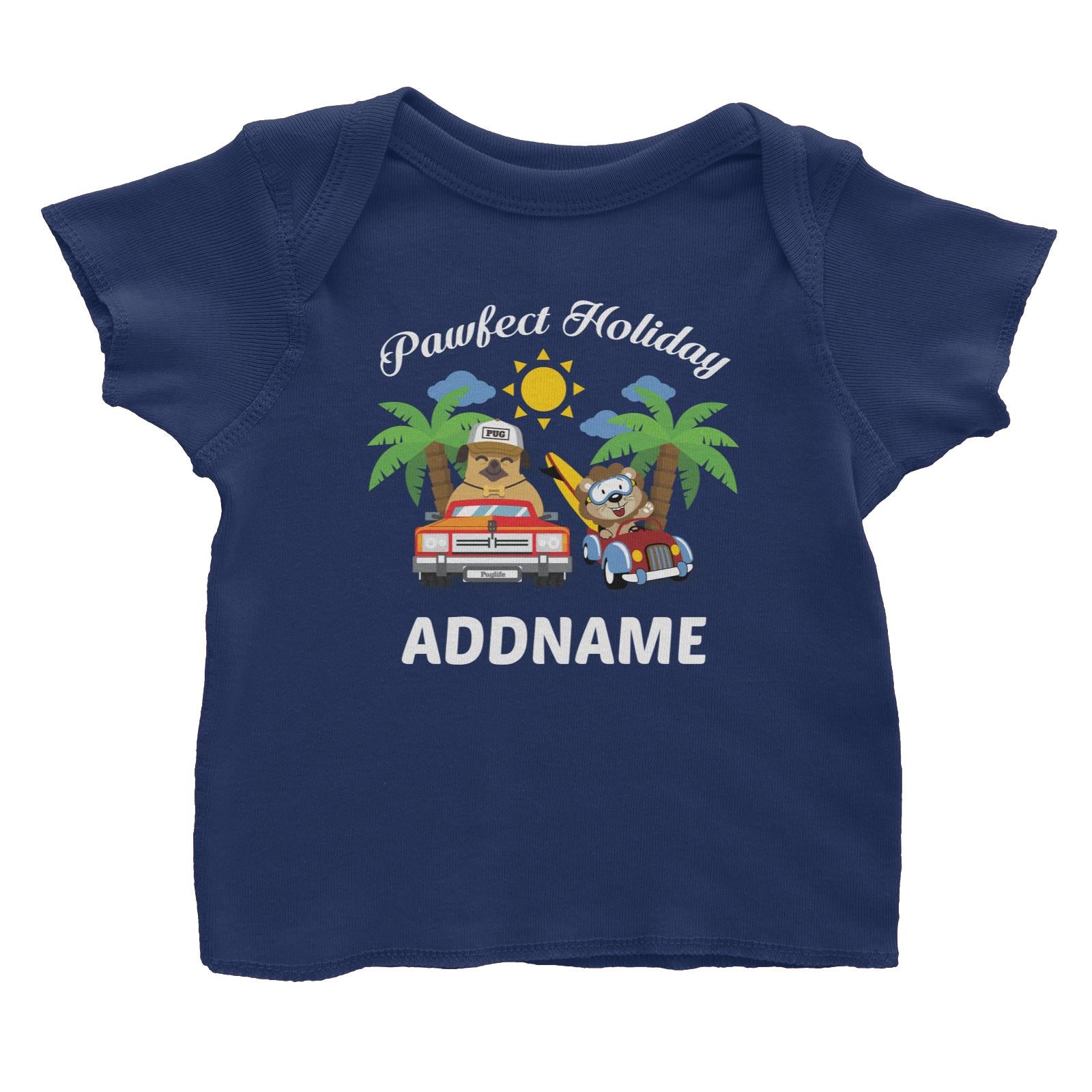 Pawfect Holiday Addname Baby T-Shirt
