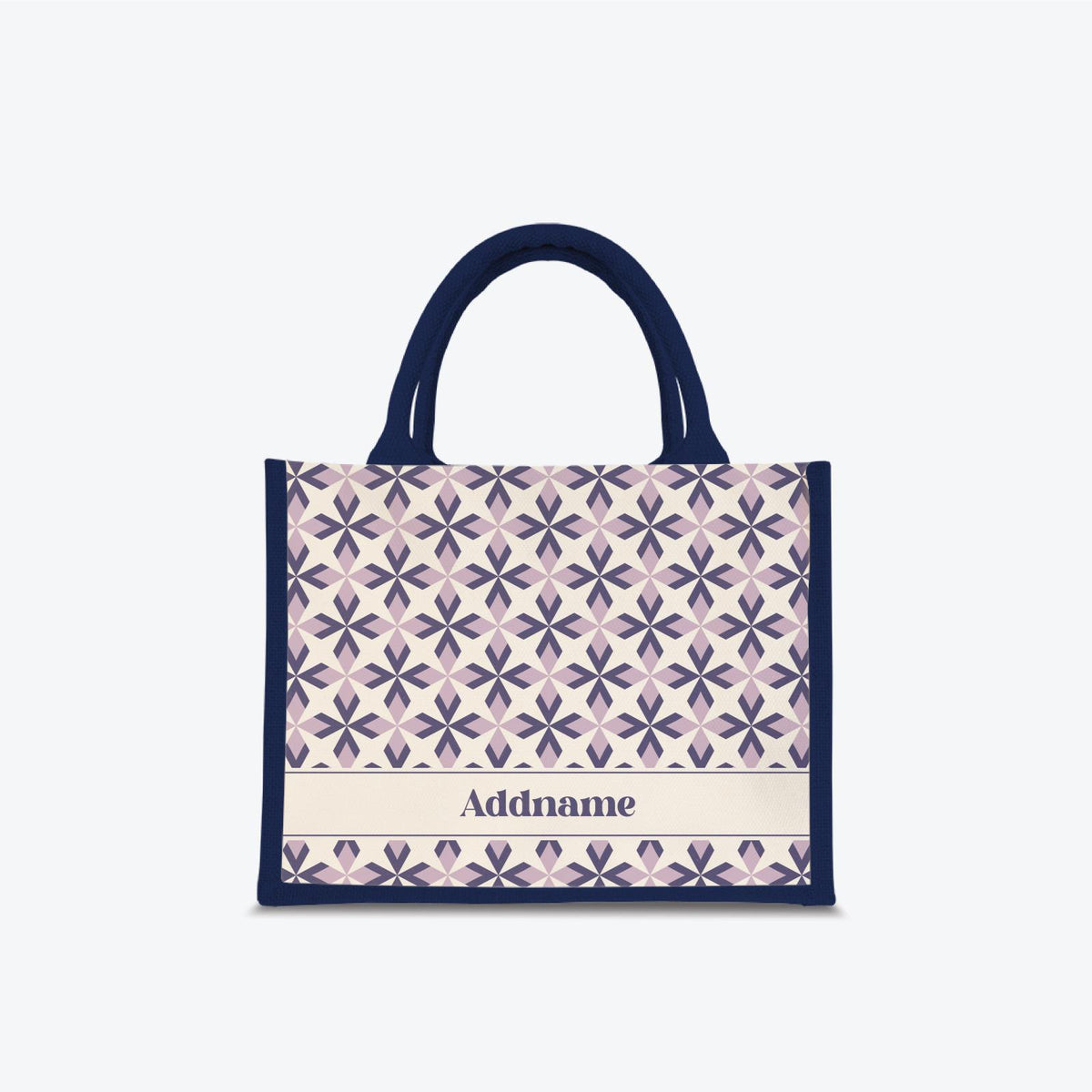 Ixora Series Jute Bag - Purple