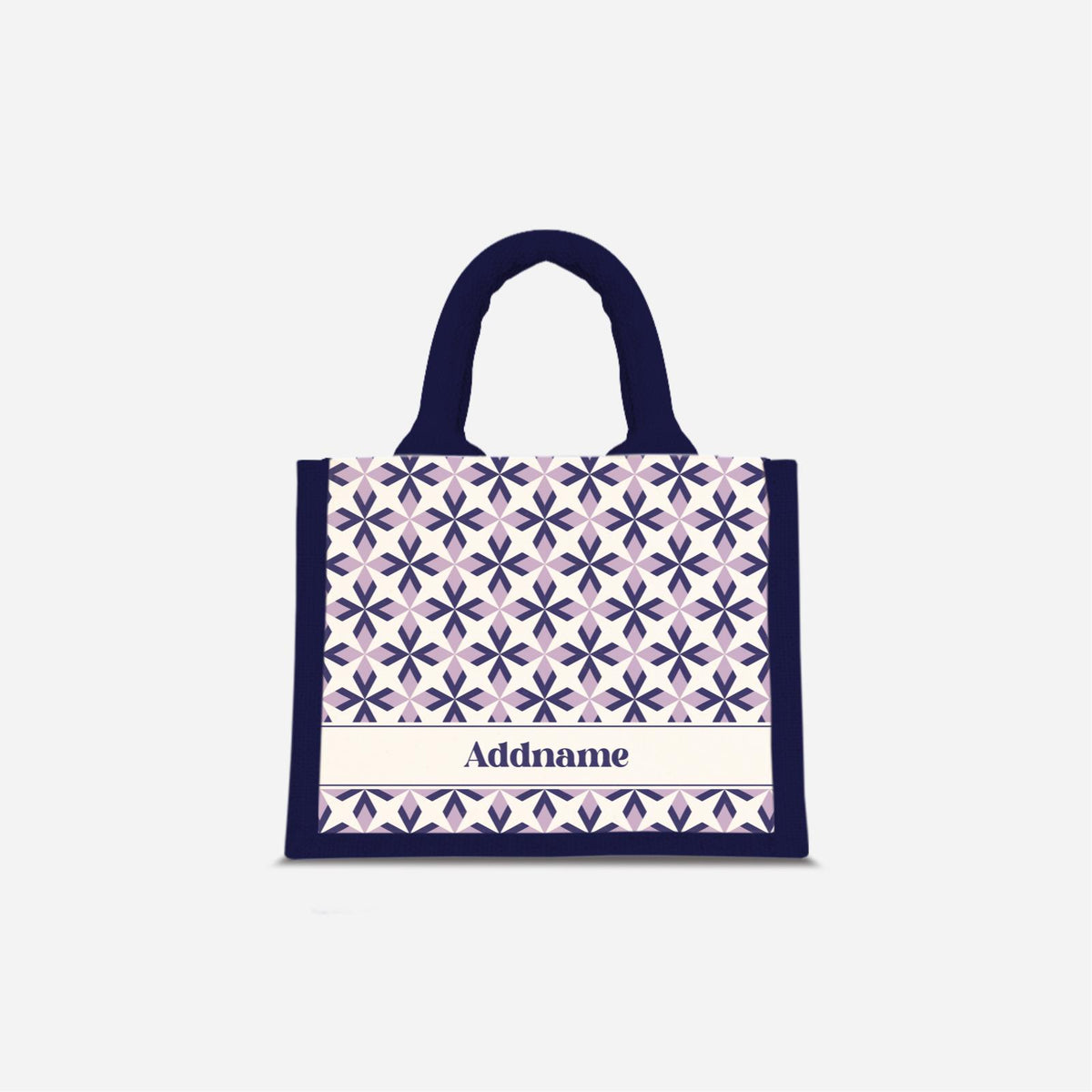 Ixora Series Jute Bag - Purple