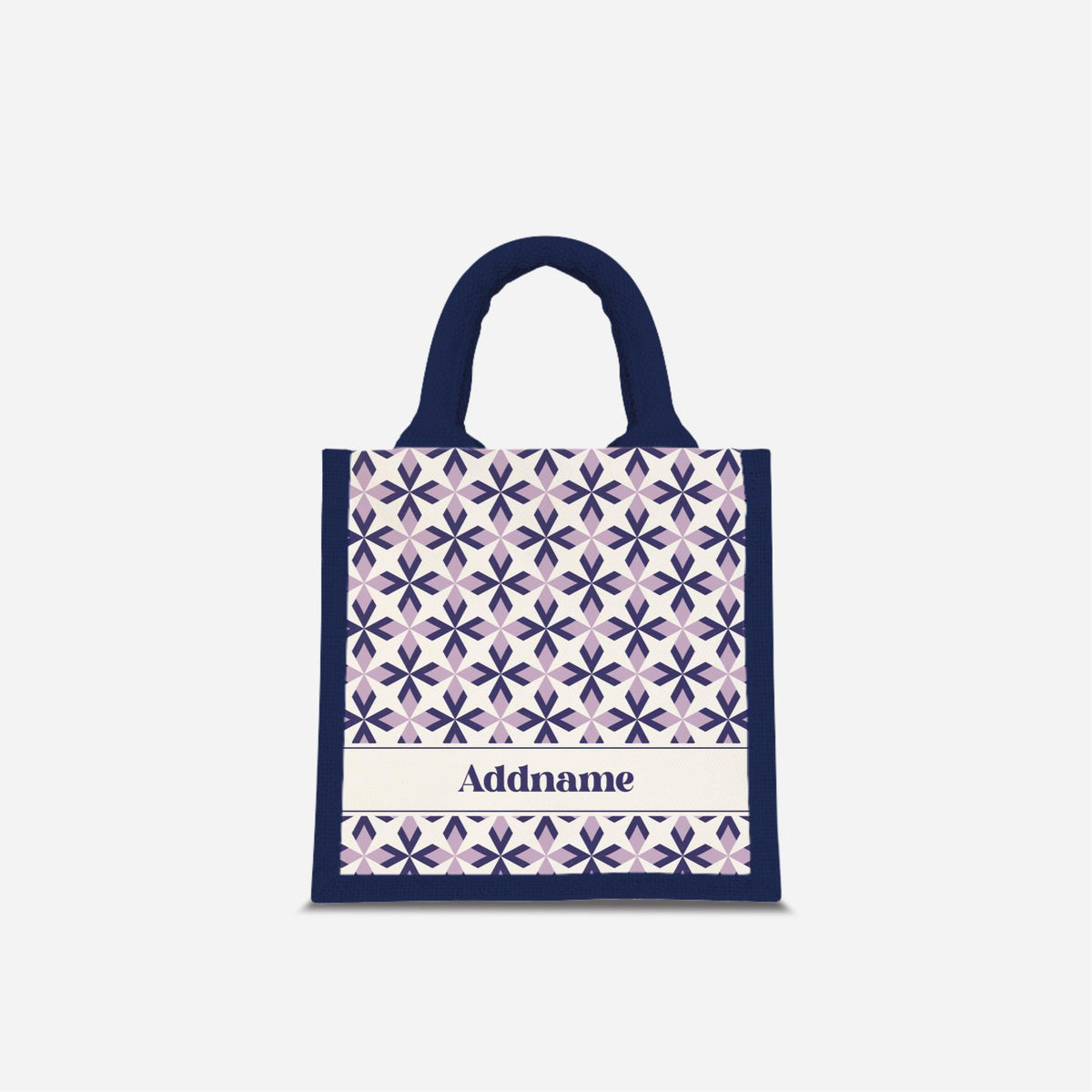 Ixora Series Jute Bag - Purple