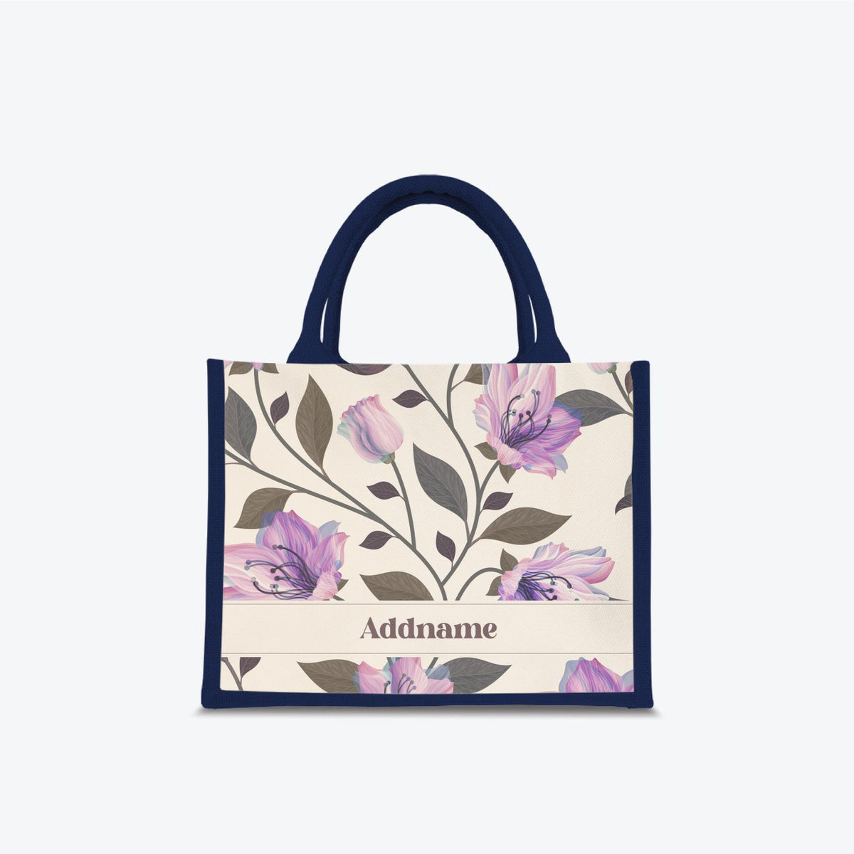 Classic Kesuma Jute Bag - Mystic Purple