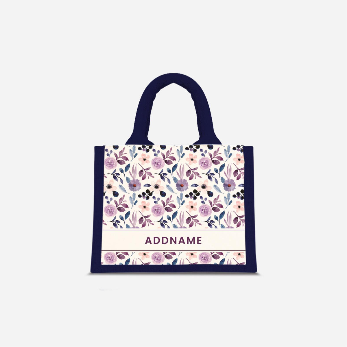 Laura Series - Violet Jute Bags